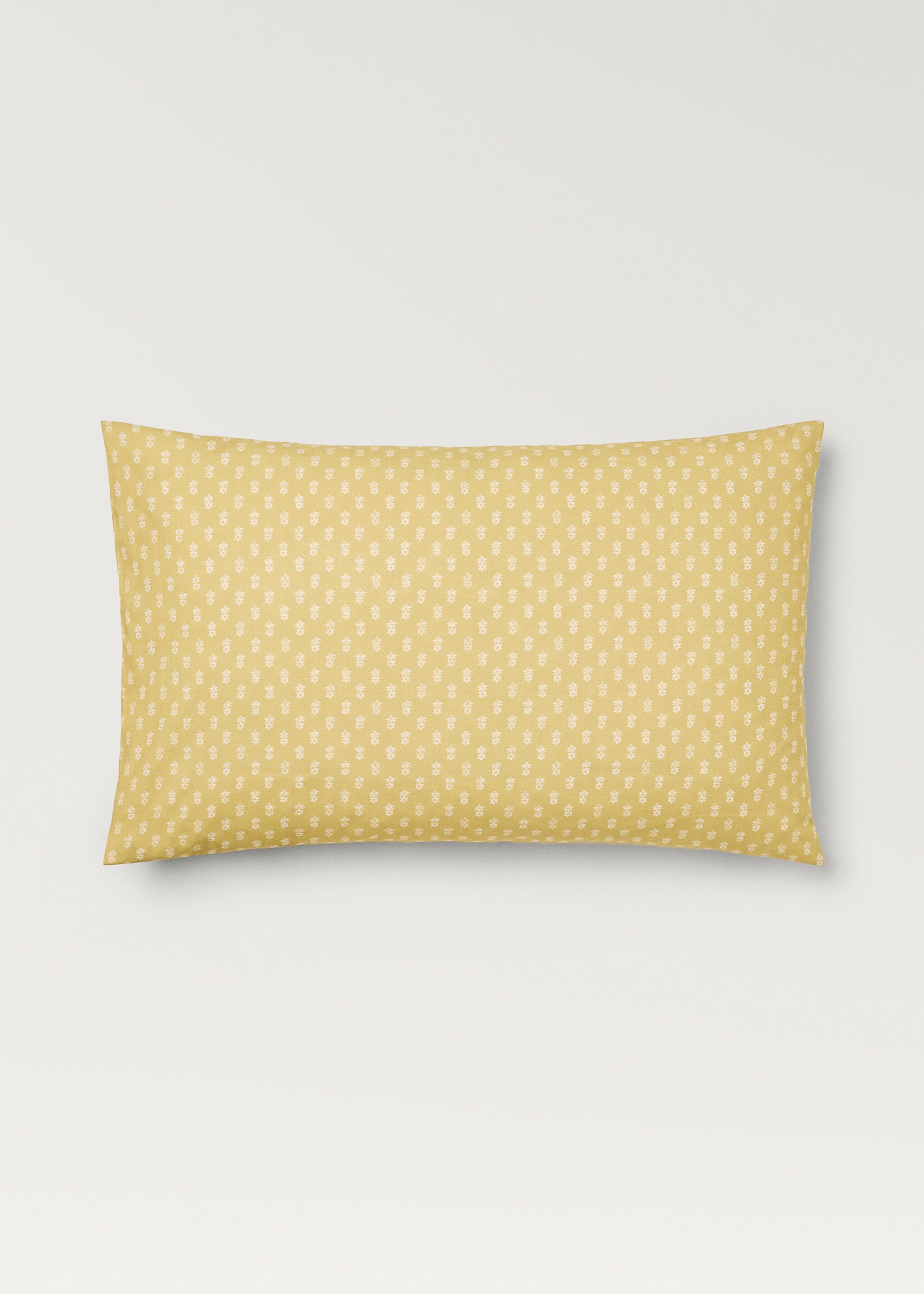 Cotton percale children's pillowcase with small flower 50x75 cm - Article without model