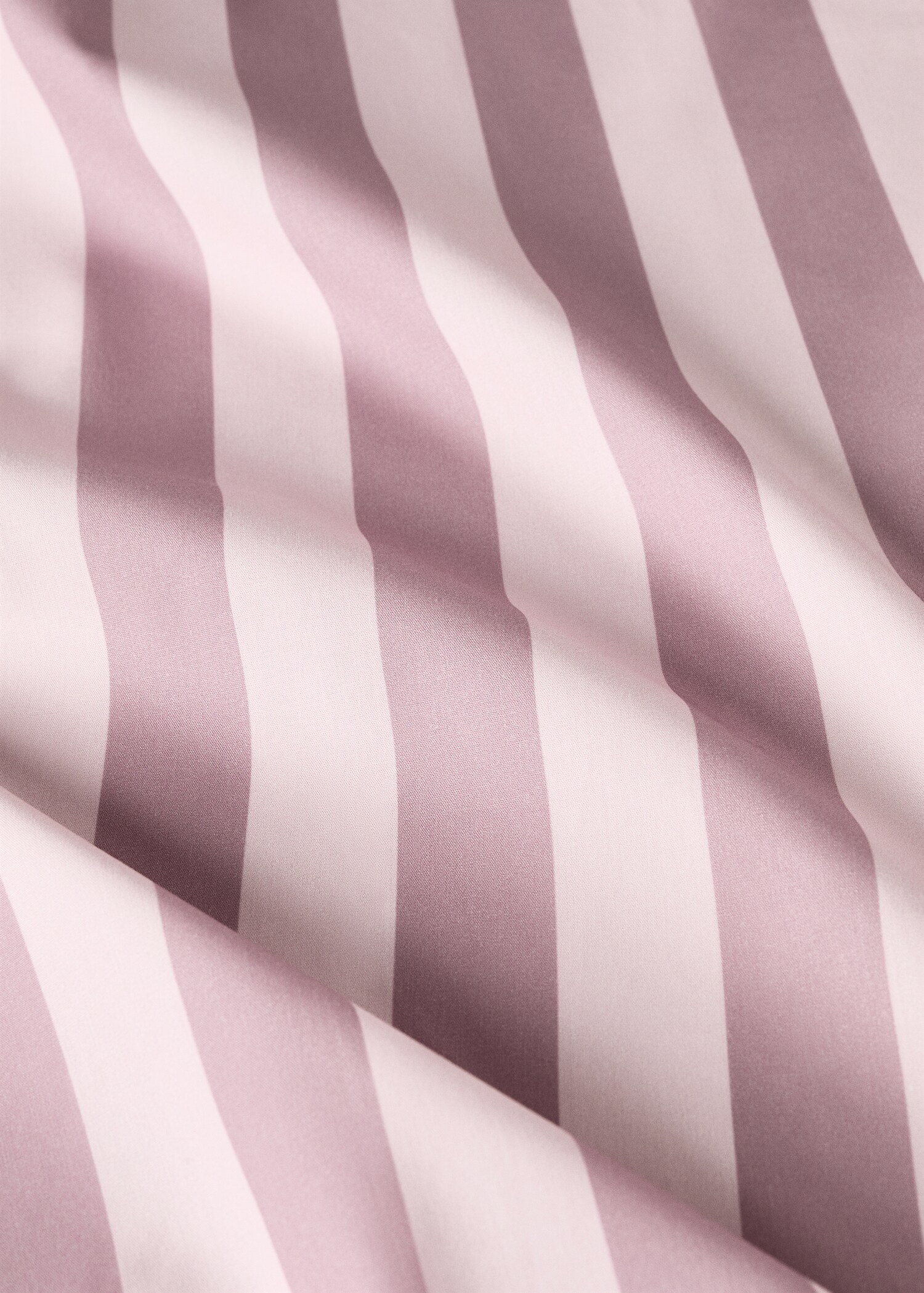 Drap-housse berceau en percale de coton rayures épaisses - Détail de l'article 2