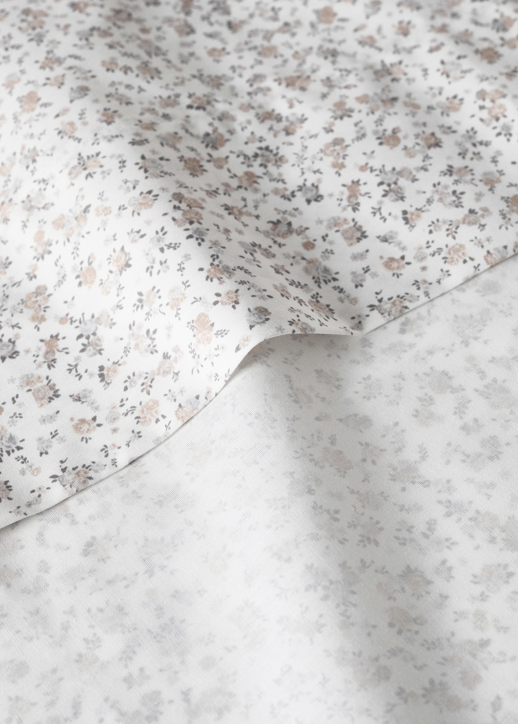 Children's cotton percale printed top sheet for 90 cm bed