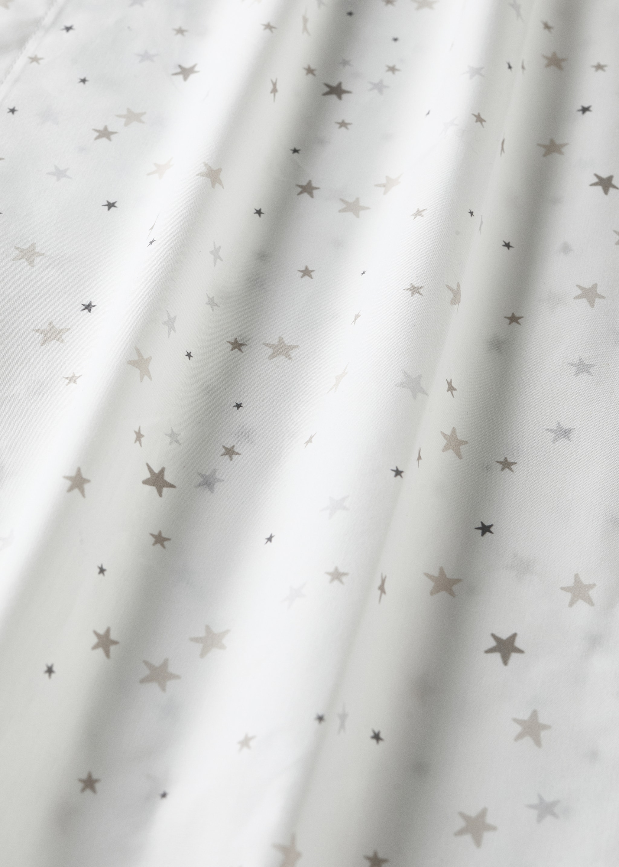 Sábana encimera infantil algodón percal estampado cama 90 cm - Detalle del artículo 2, Gris. Ref: 87044088-00.