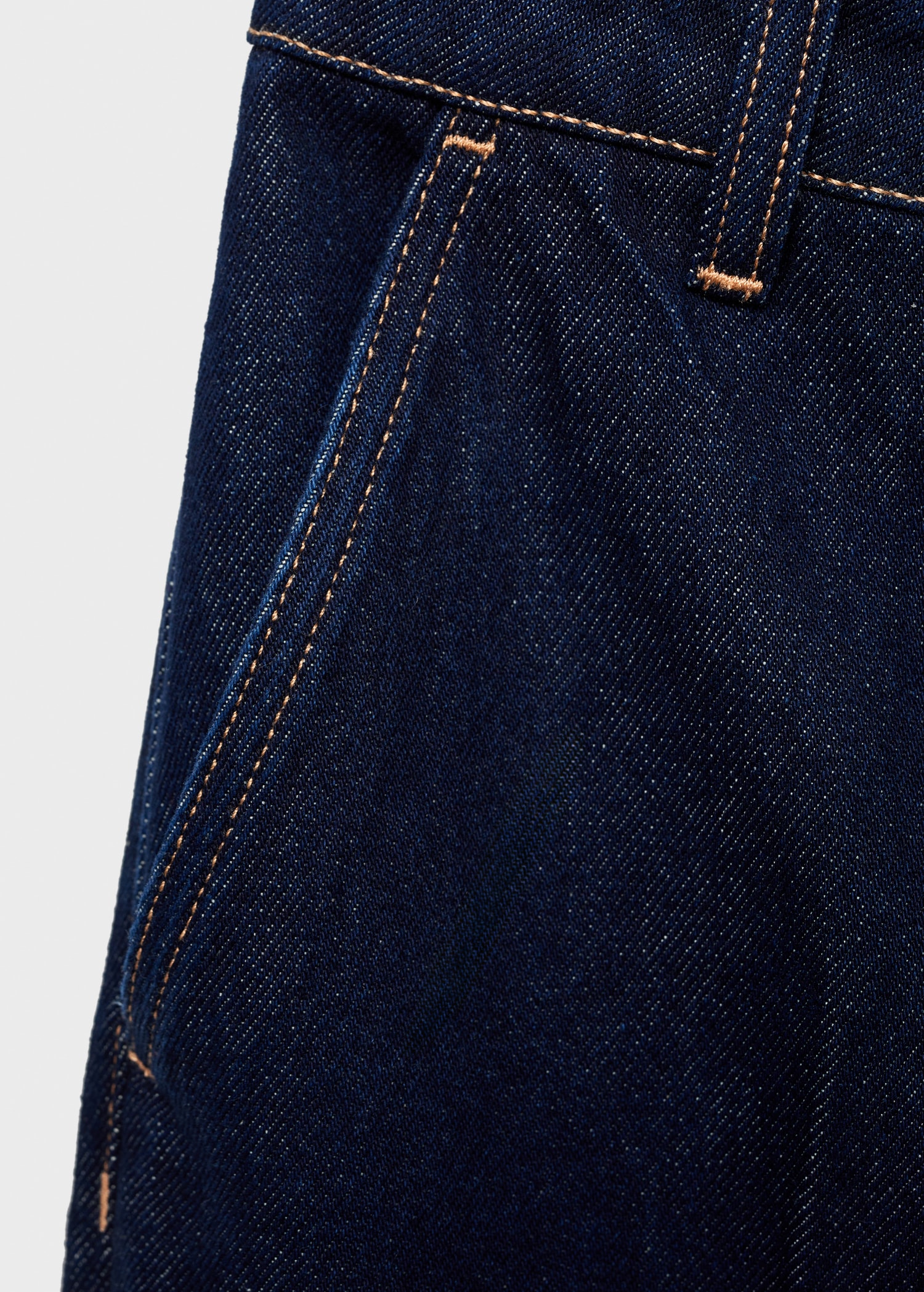Jeans wideleg tiro alto rinse wash - Detalle del artículo 0