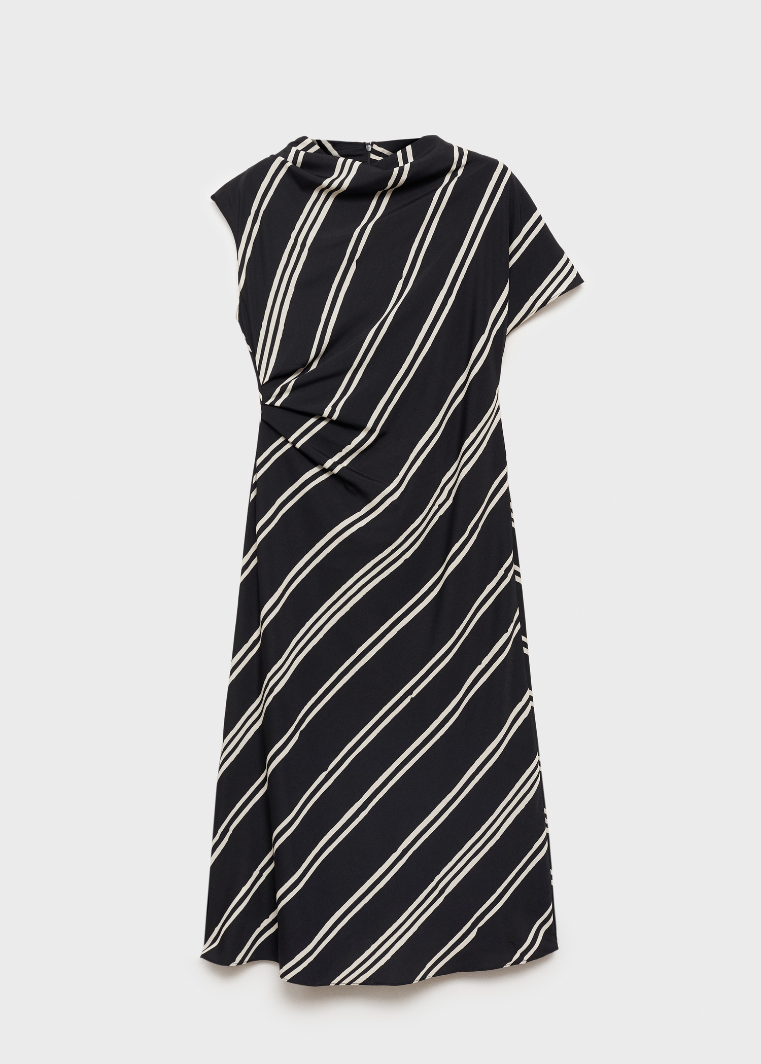 Vestido midi estampado rayas - Artículo sin modelo