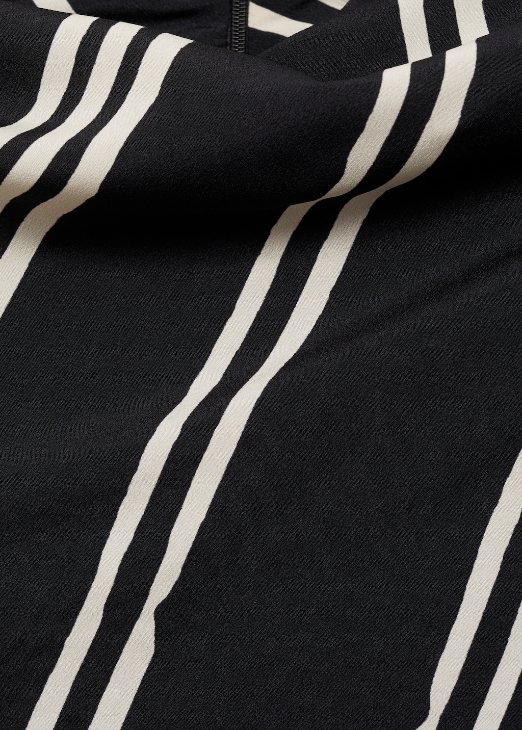 Thumbnail of Stripe-print midi-dress - Black