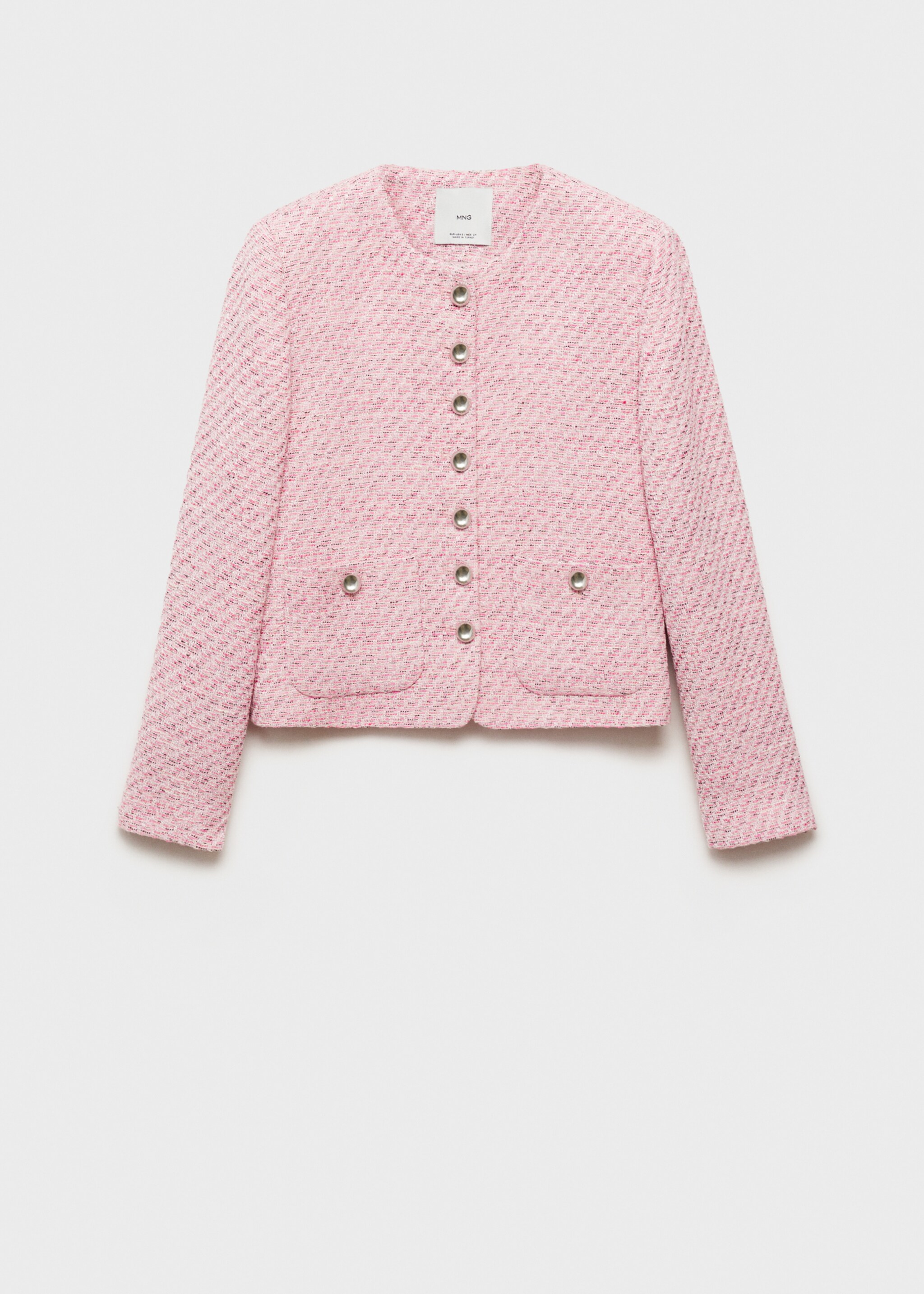 Fitted tweed jacket - Article without model