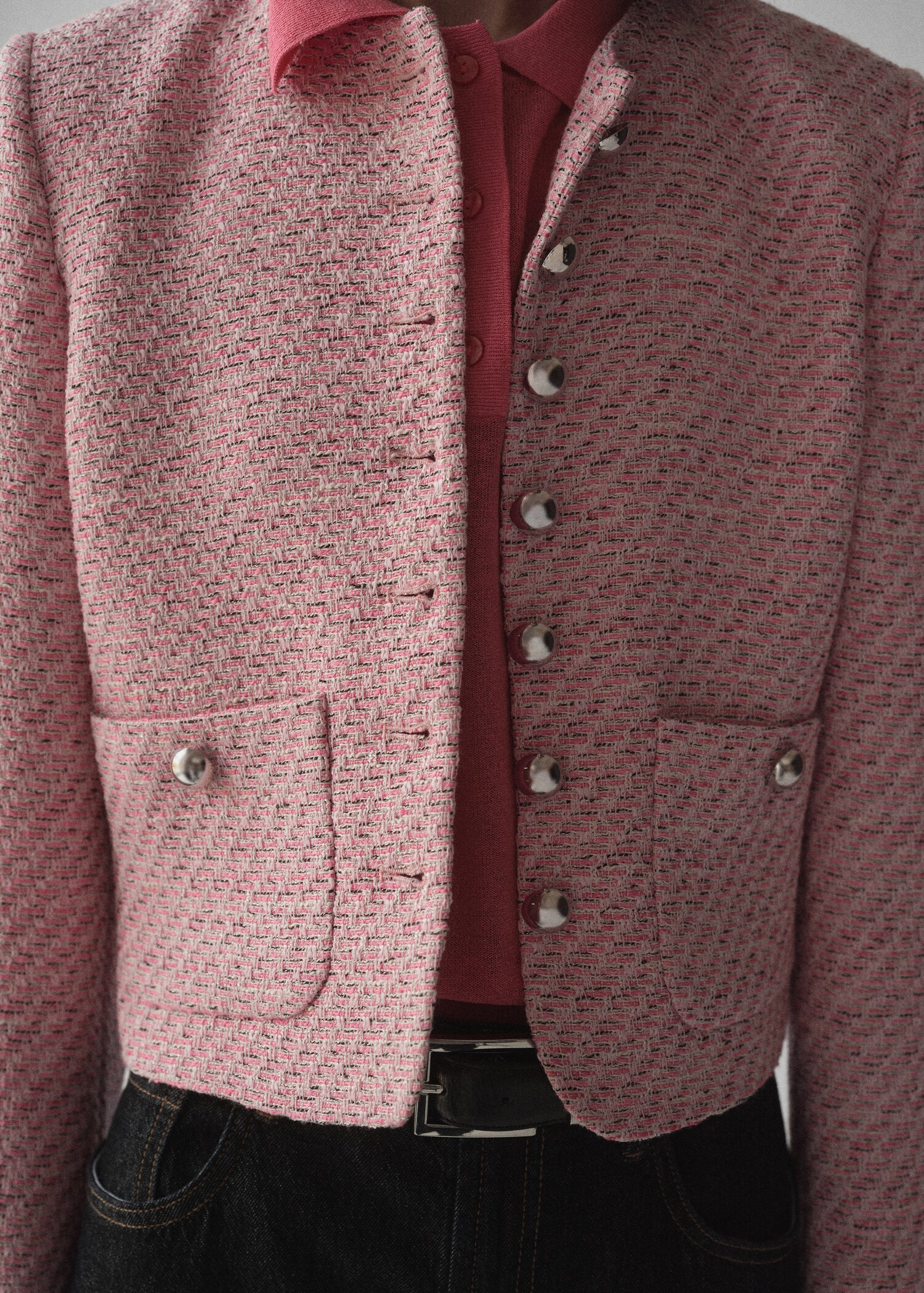 Fitted tweed jacket - Details of the article 6