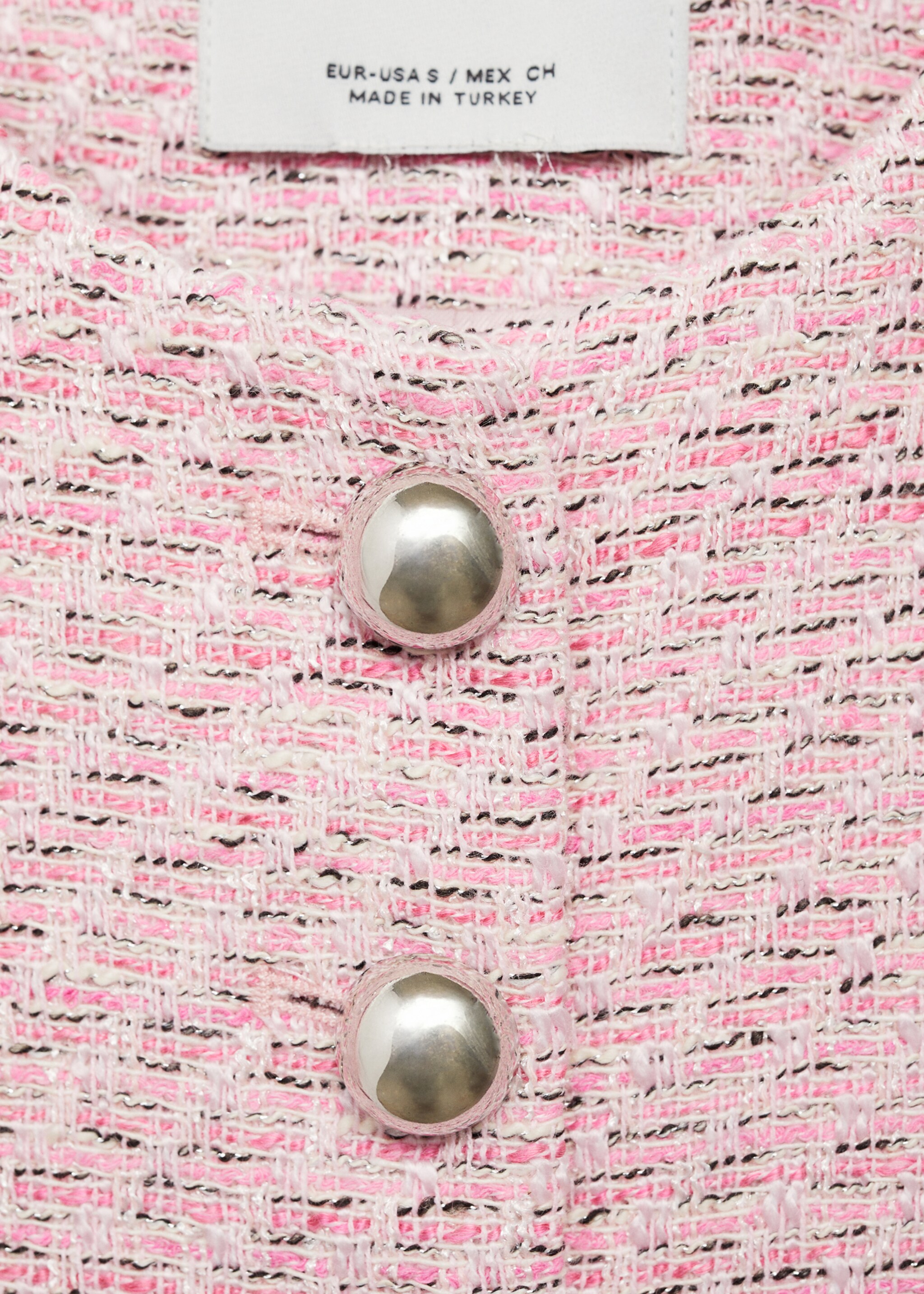 Fitted tweed jacket - Details of the article 8