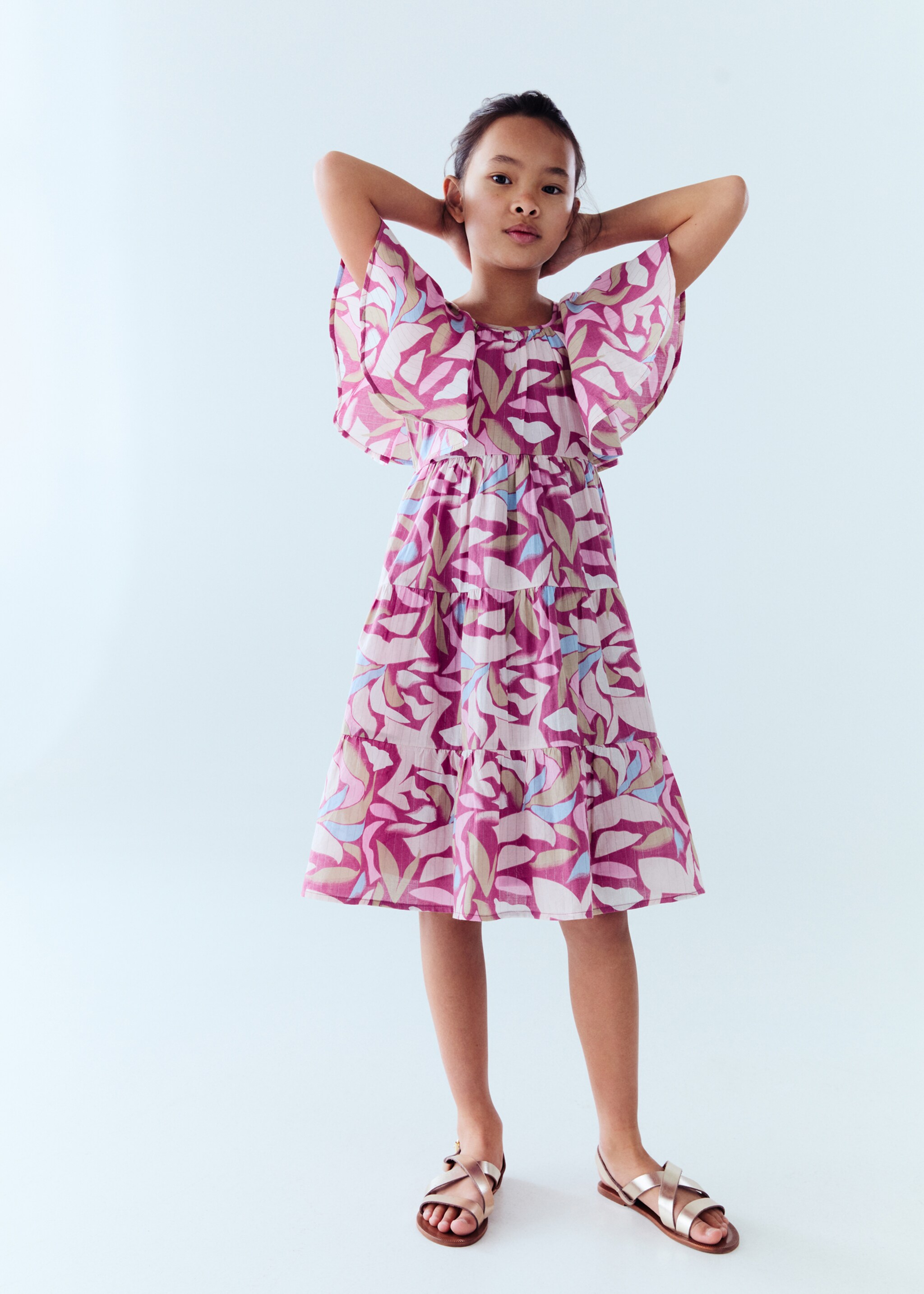 Printed short dress - Details of the article 6