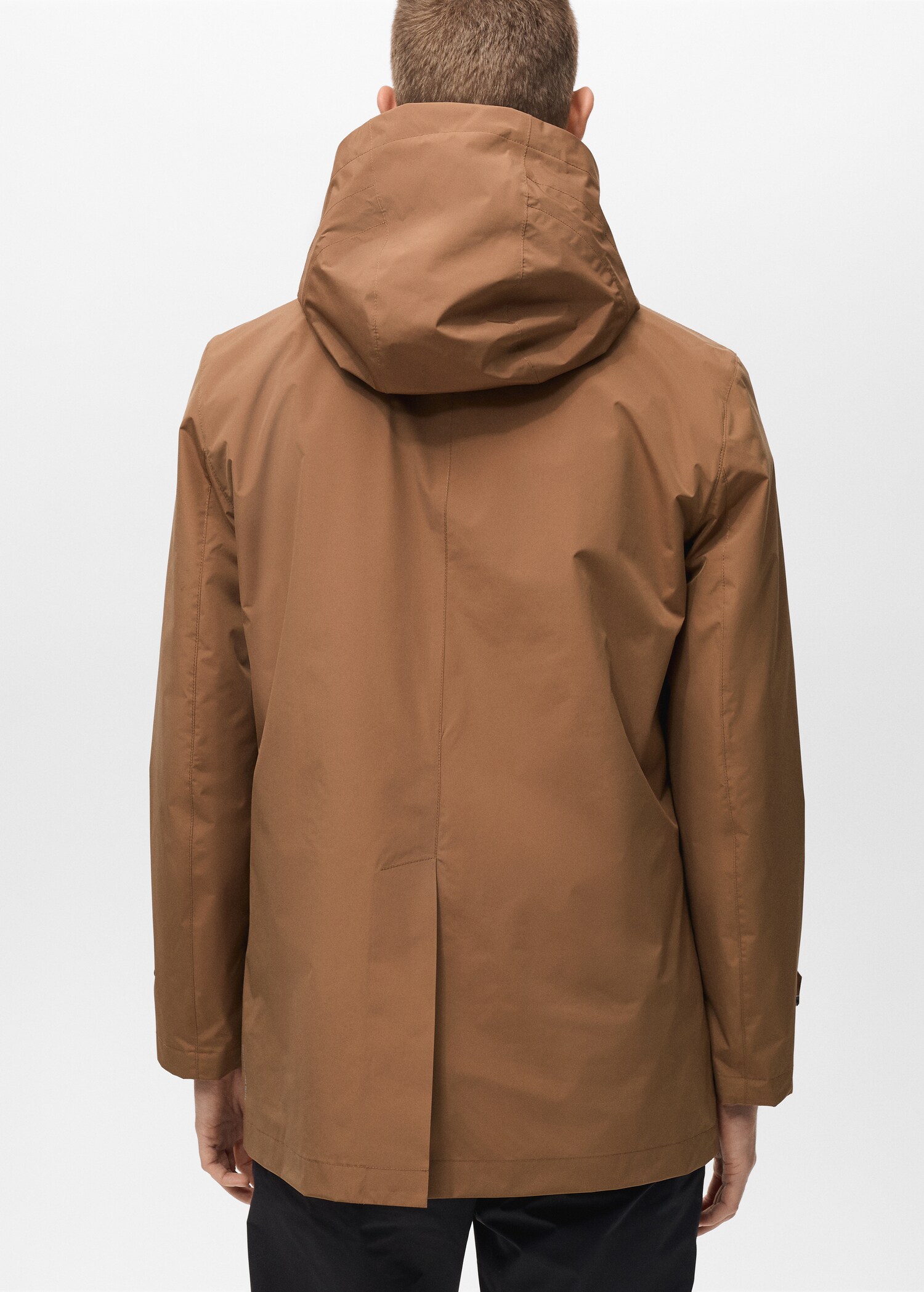 COOLMAX® technology waterproof parka - Reverse of the article