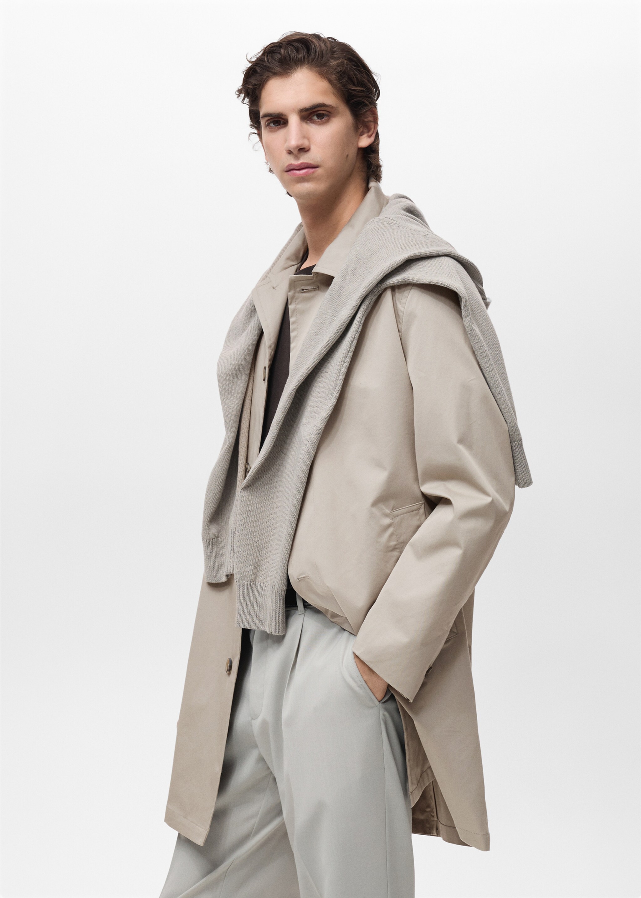 Gabardina algodón water repellent - Detalle del artículo 2