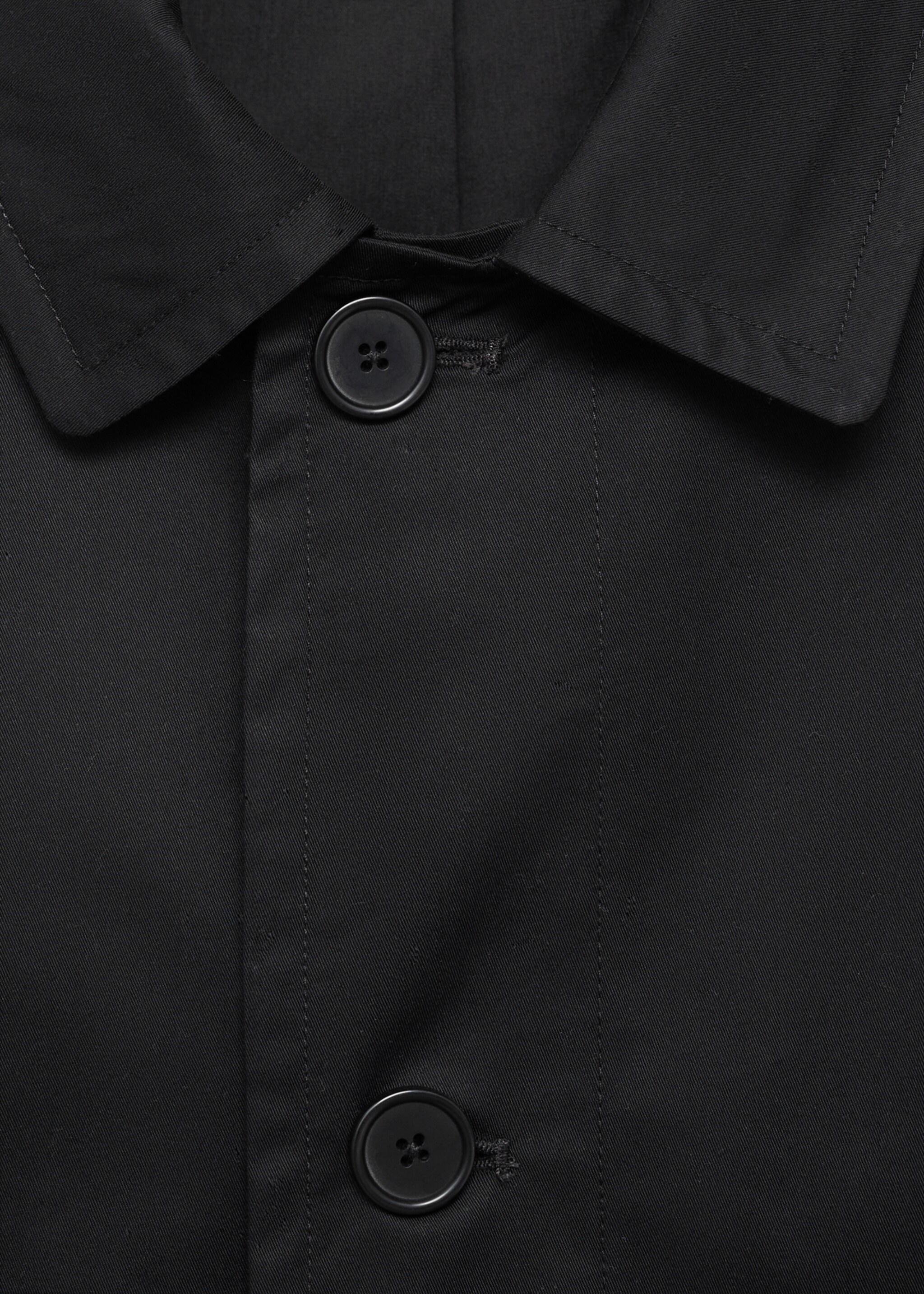 Waterafstotende katoenen trenchcoat - Detail van het artikel 8