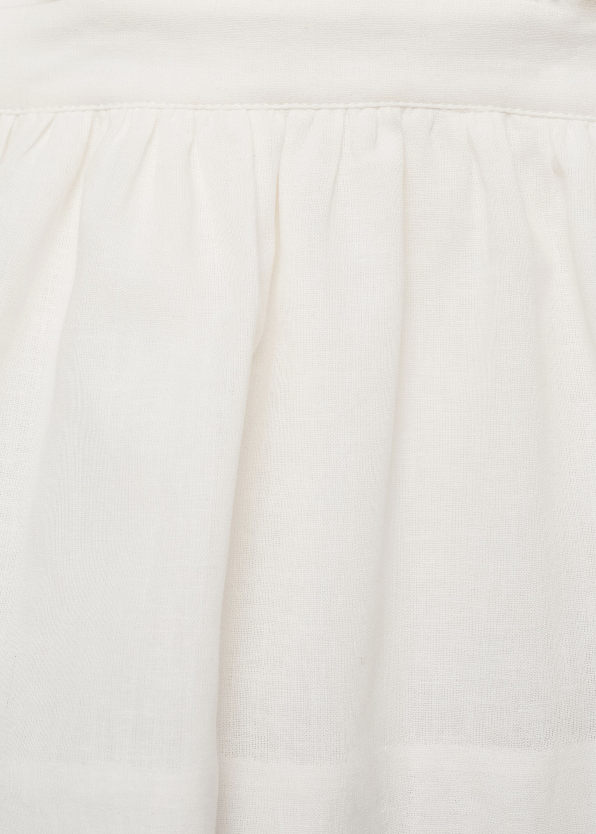 Ruffled linen dress - Details of the article 8