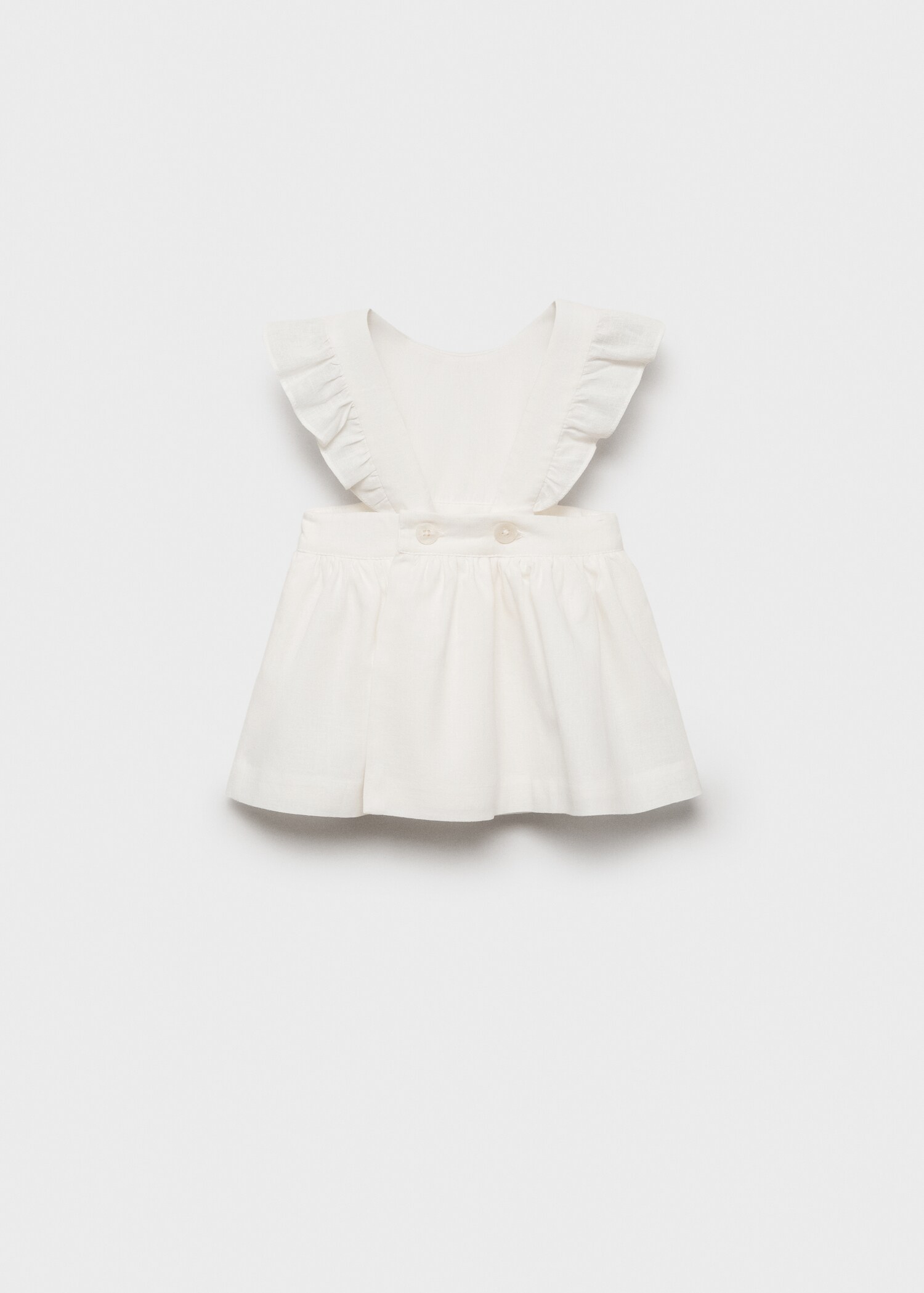 Robe courte à volants - Enfants | MANGO Congo