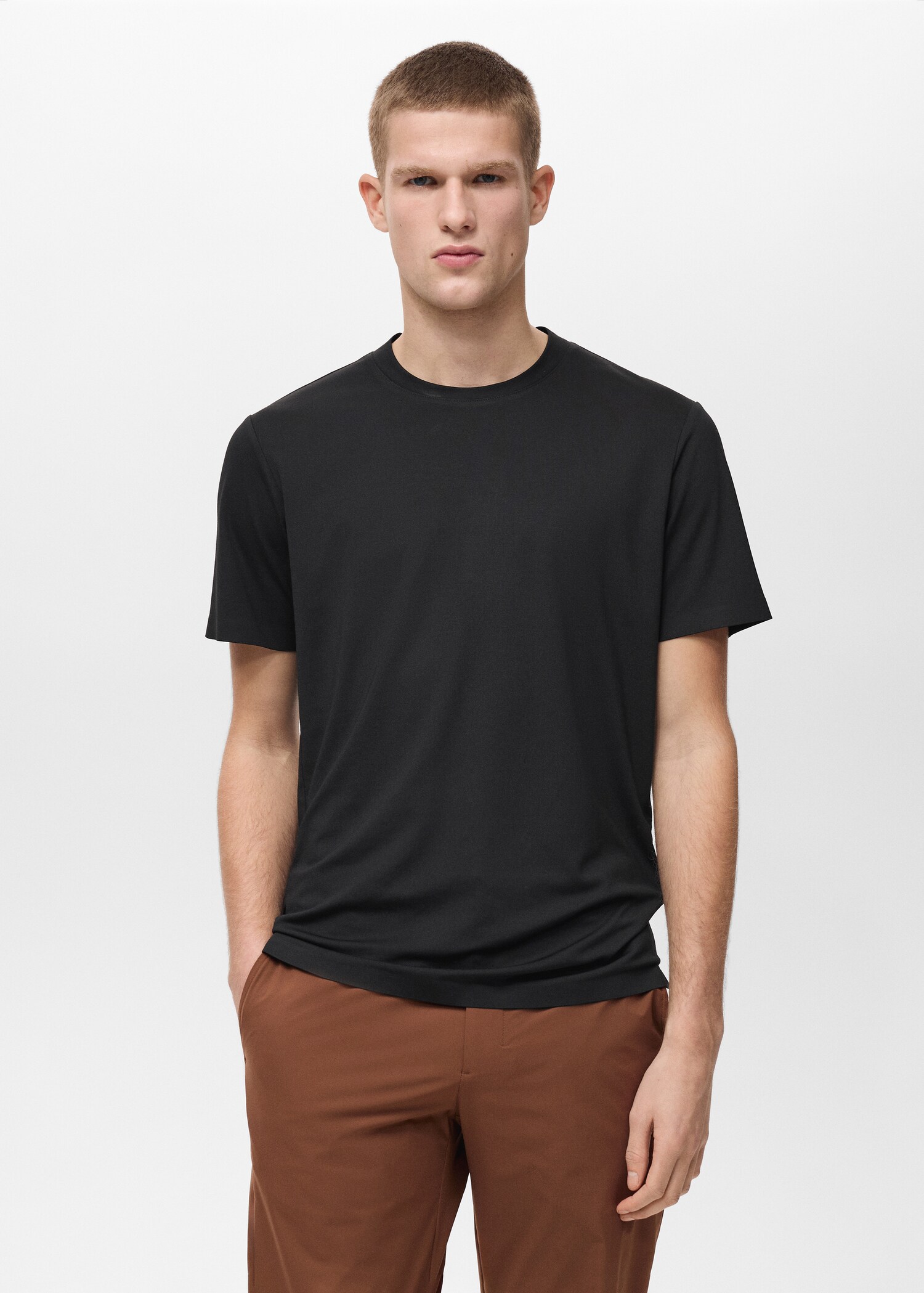 COOLMAX® slim fit t-shirt - Medium plane