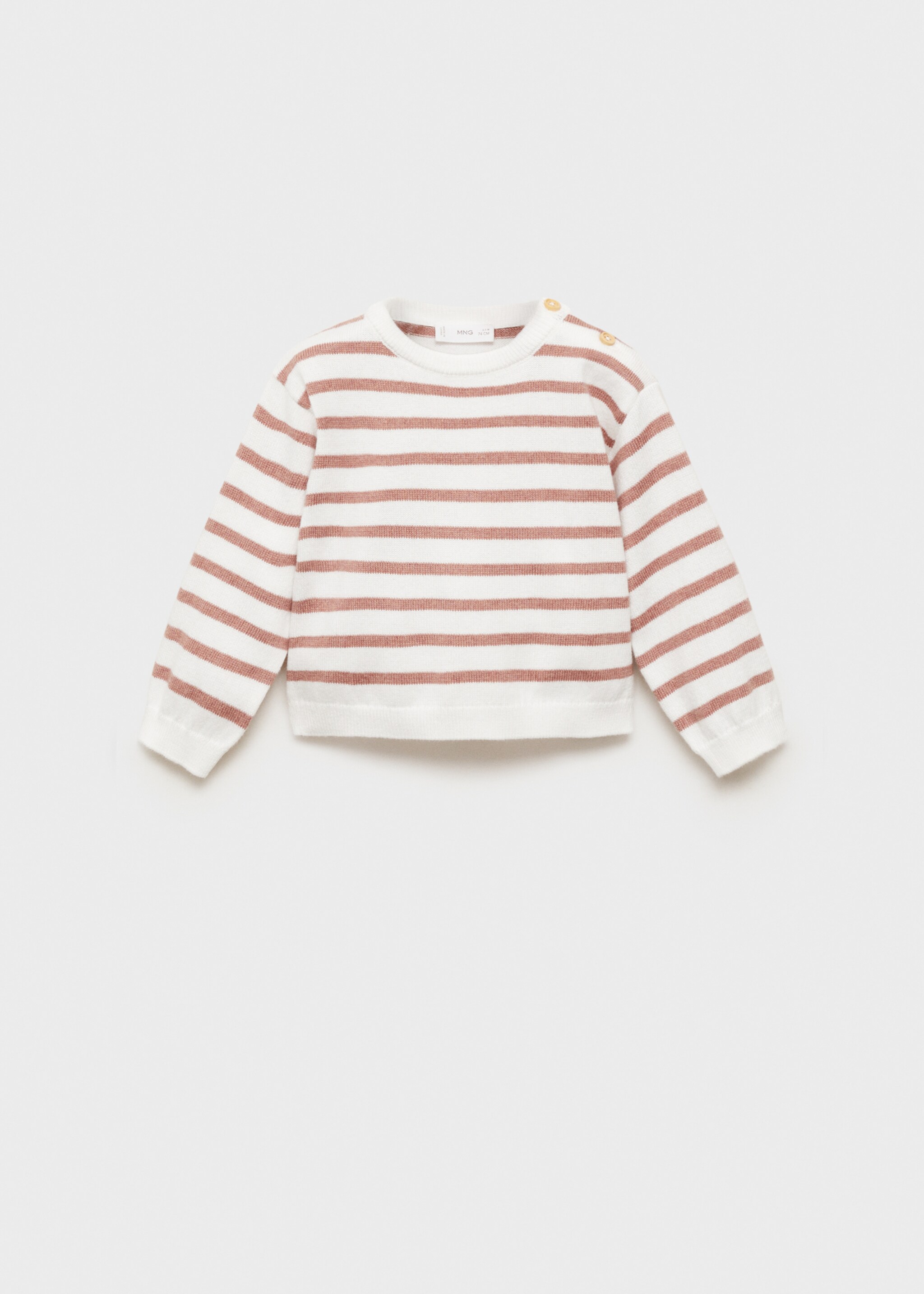 Pullover maglia a righe - Articolo senza modello