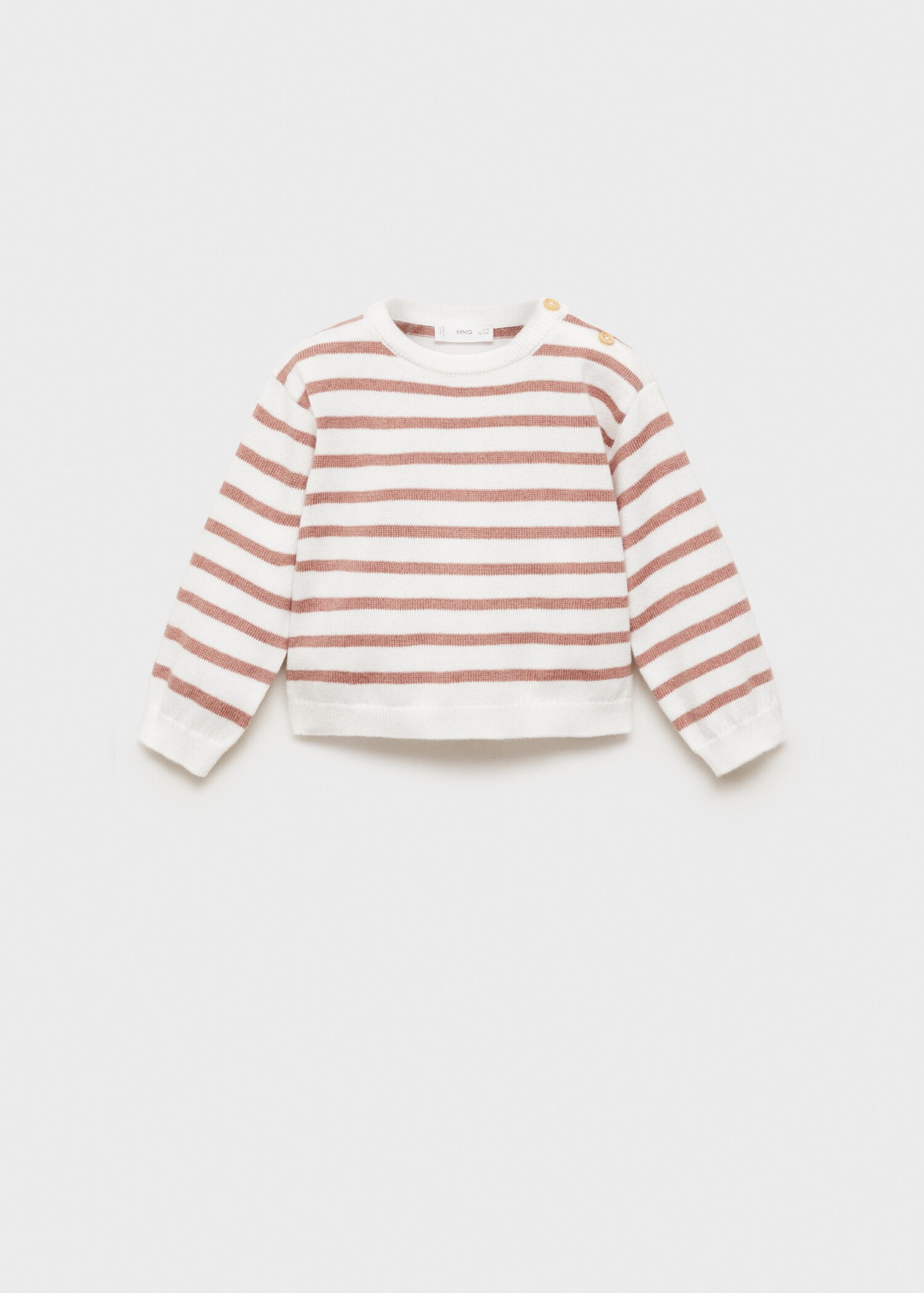Knit striped sweater - Article without model