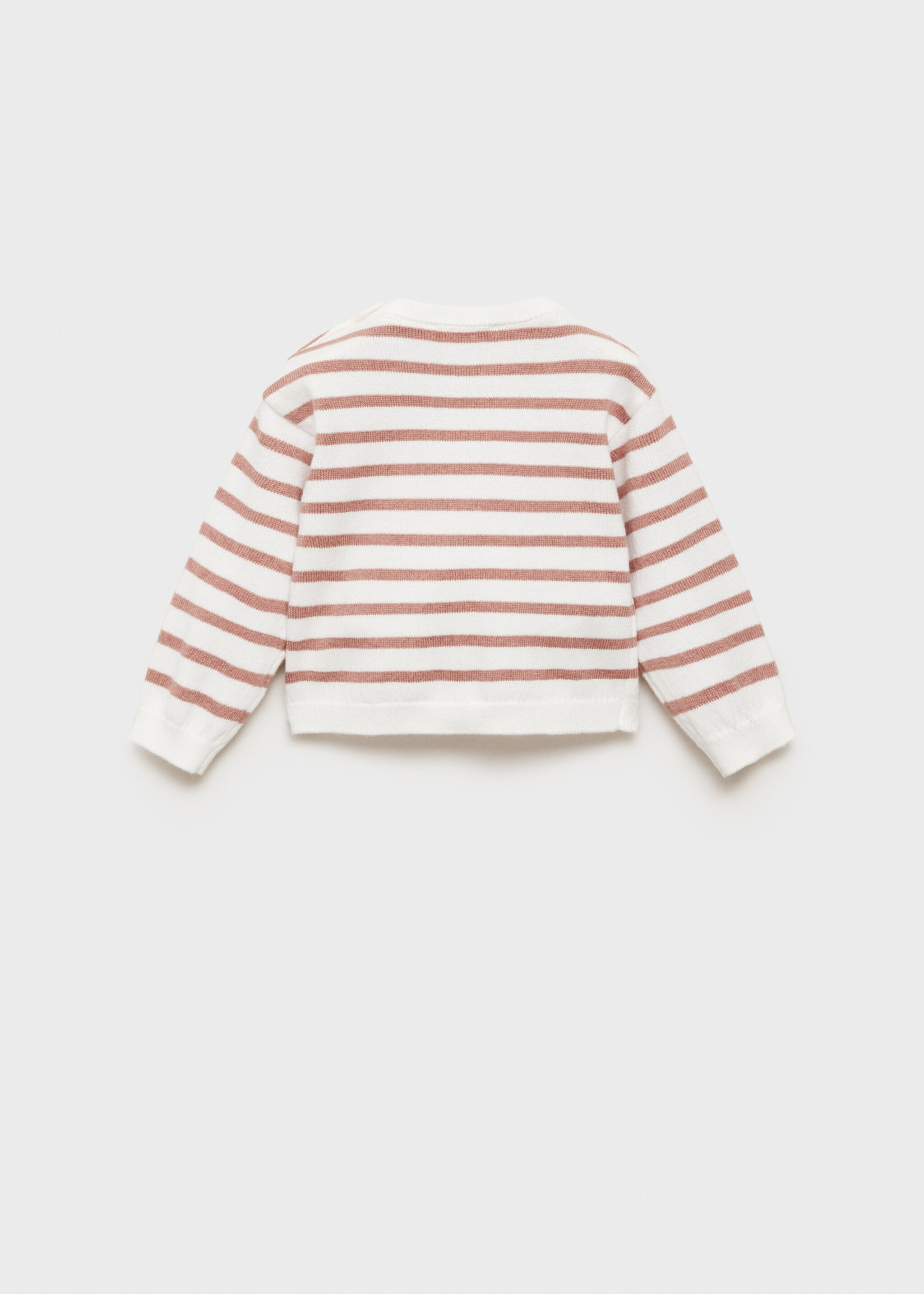 Pullover maglia a righe - Retro dell'articolo