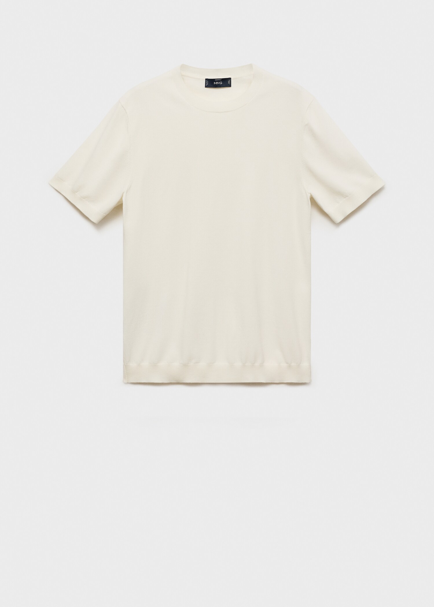 Camiseta punto fino algodón - Artículo sin modelo