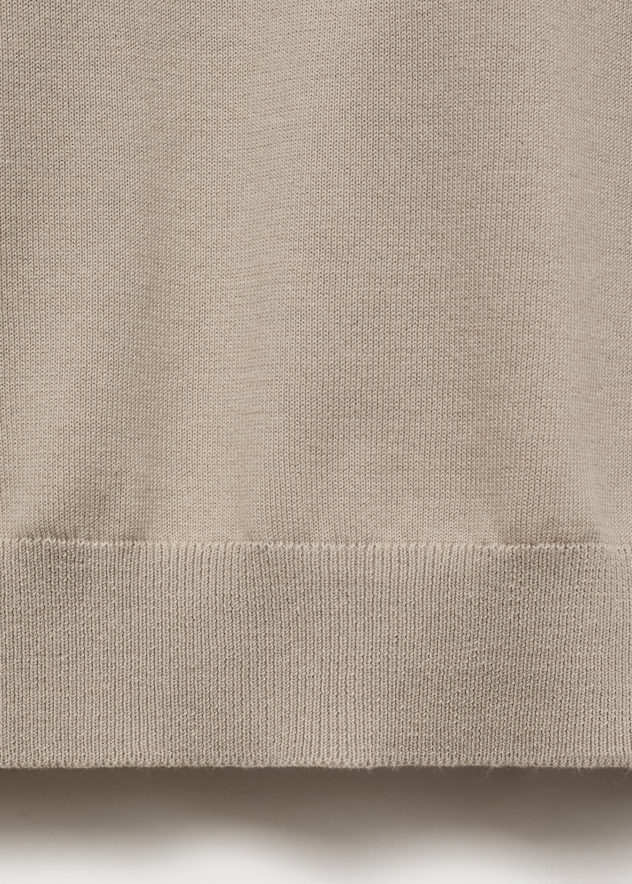 Cotton fine-knit t-shirt - Details of the article 0