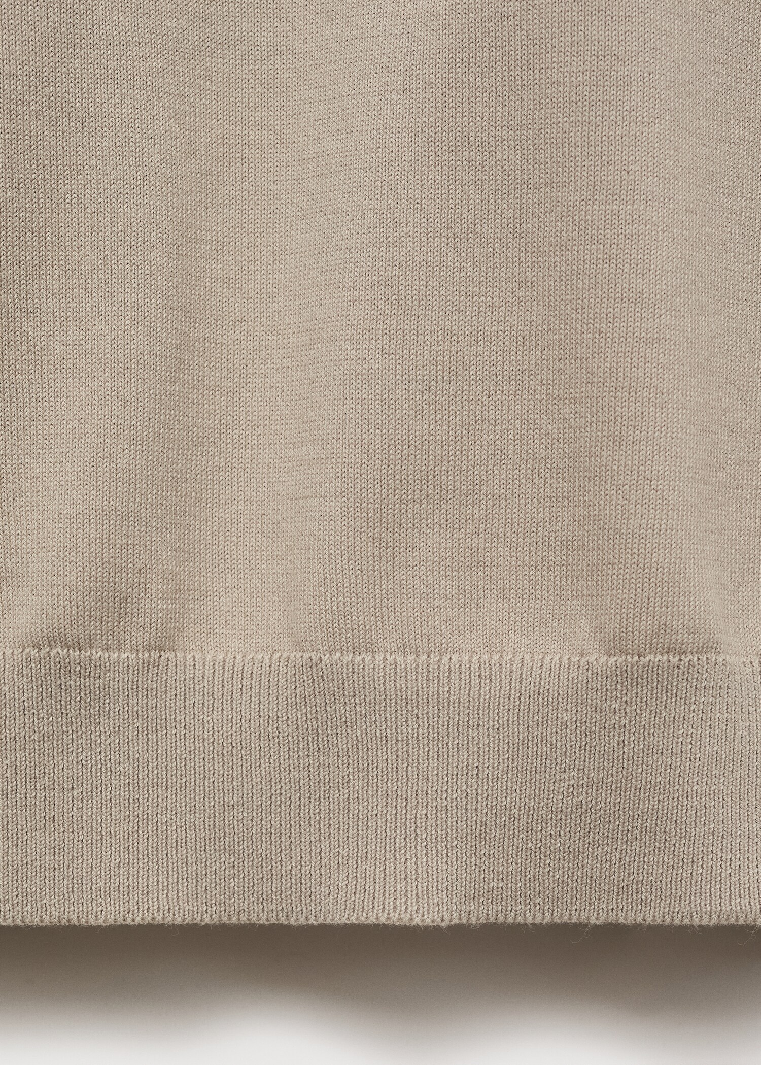 Cotton fine-knit t-shirt - Details of the article 0