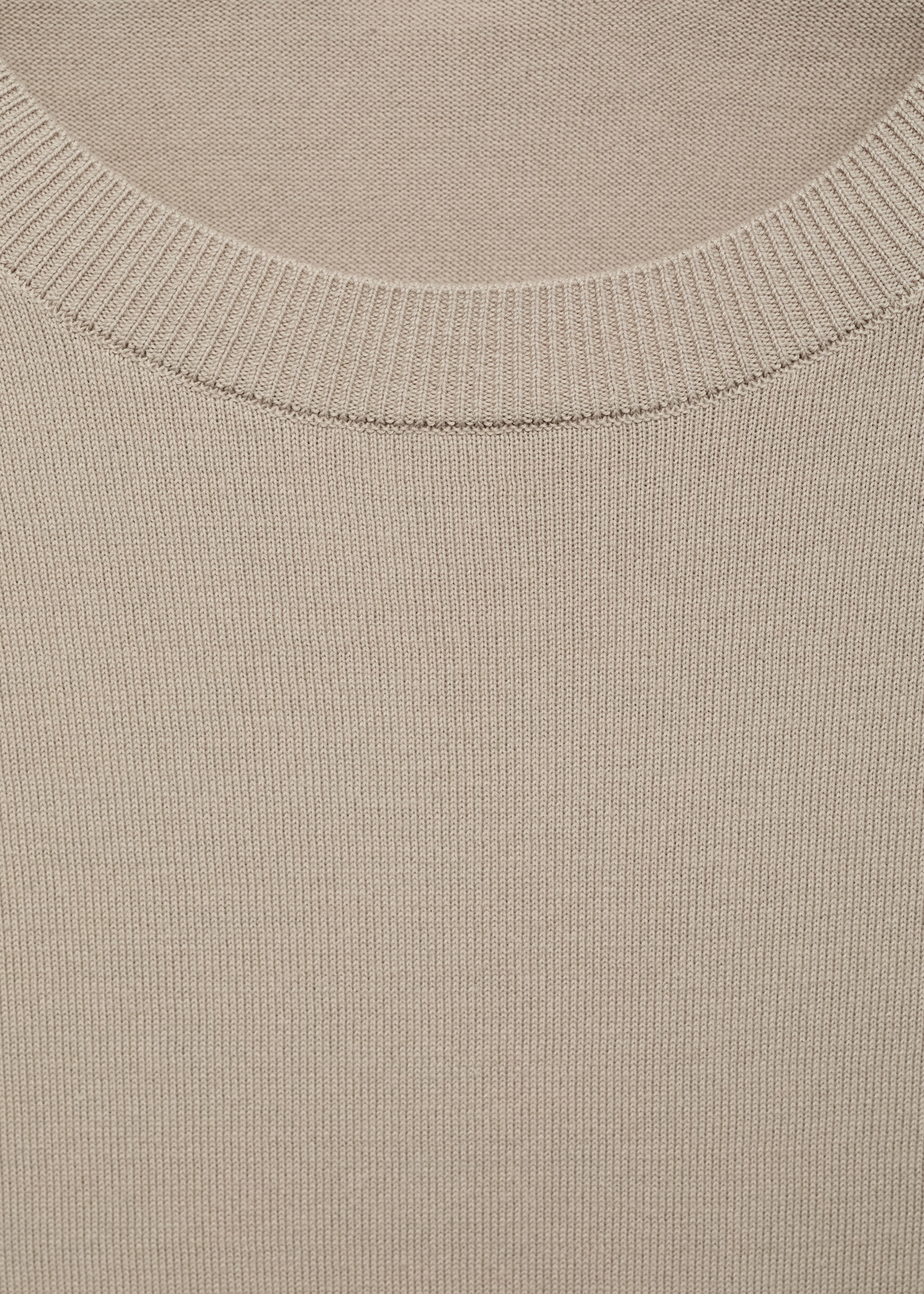 Cotton fine-knit t-shirt - Details of the article 8