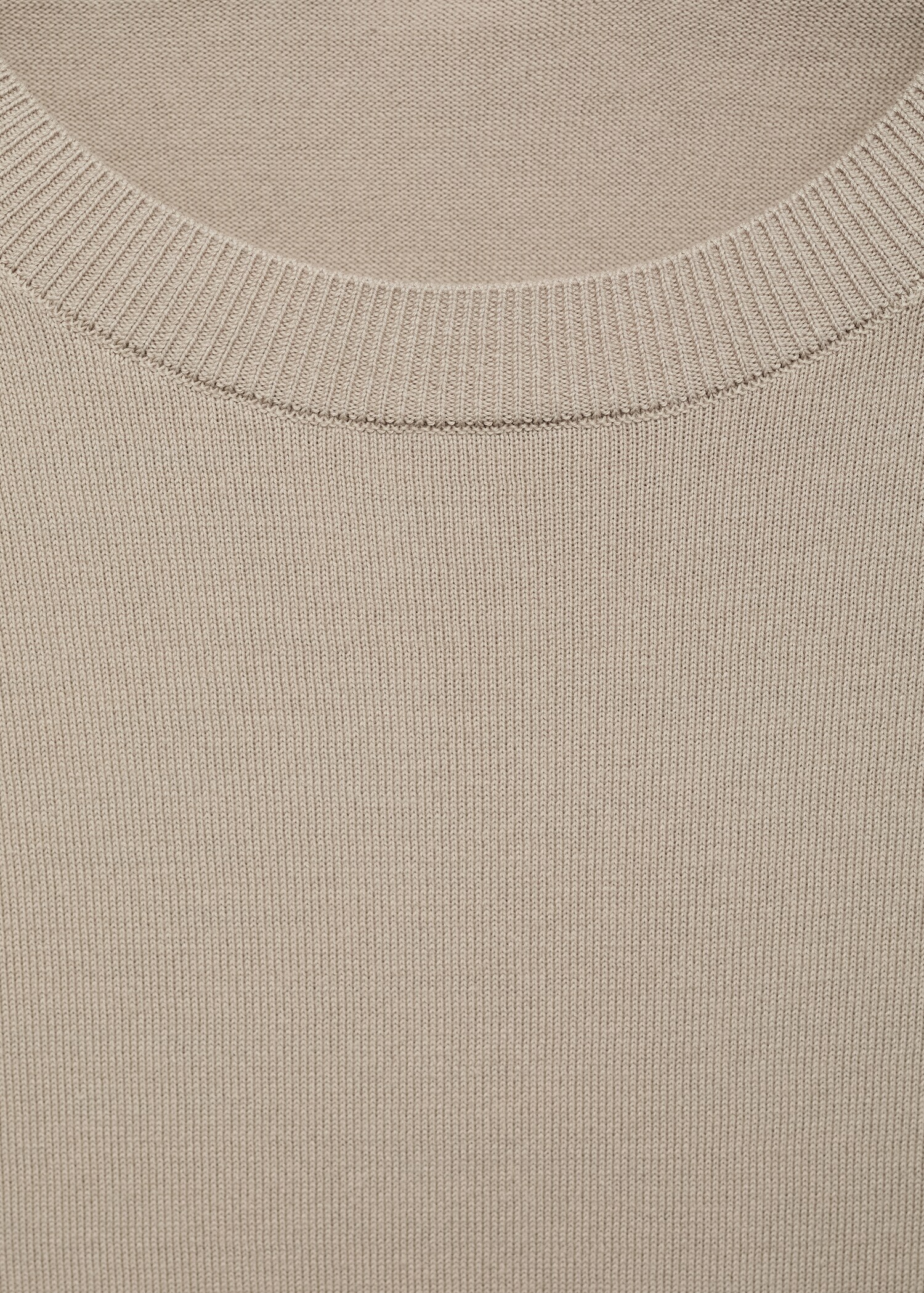 Cotton fine-knit t-shirt - Details of the article 8