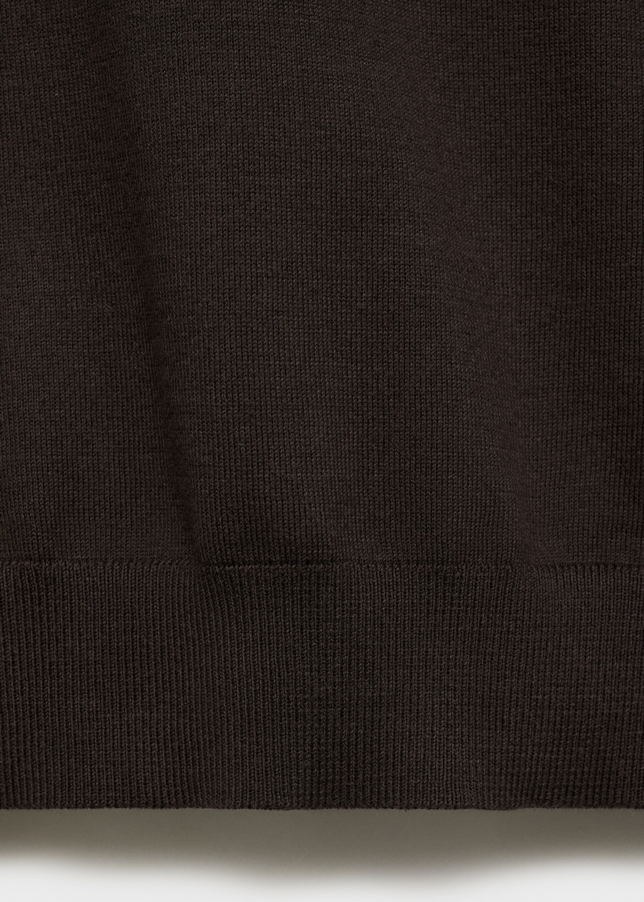 Cotton fine-knit t-shirt - Details of the article 0
