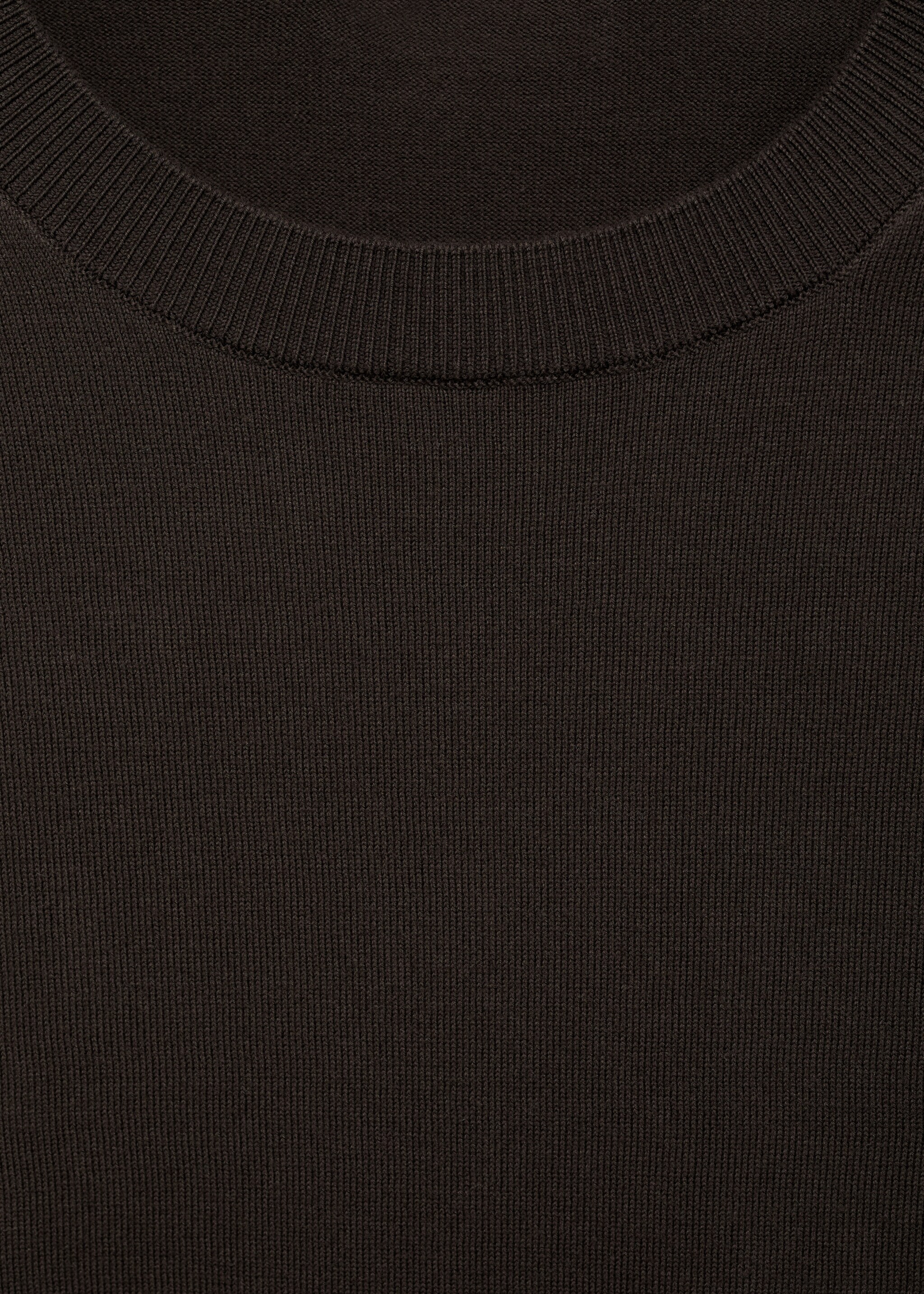 Cotton fine-knit t-shirt - Details of the article 8