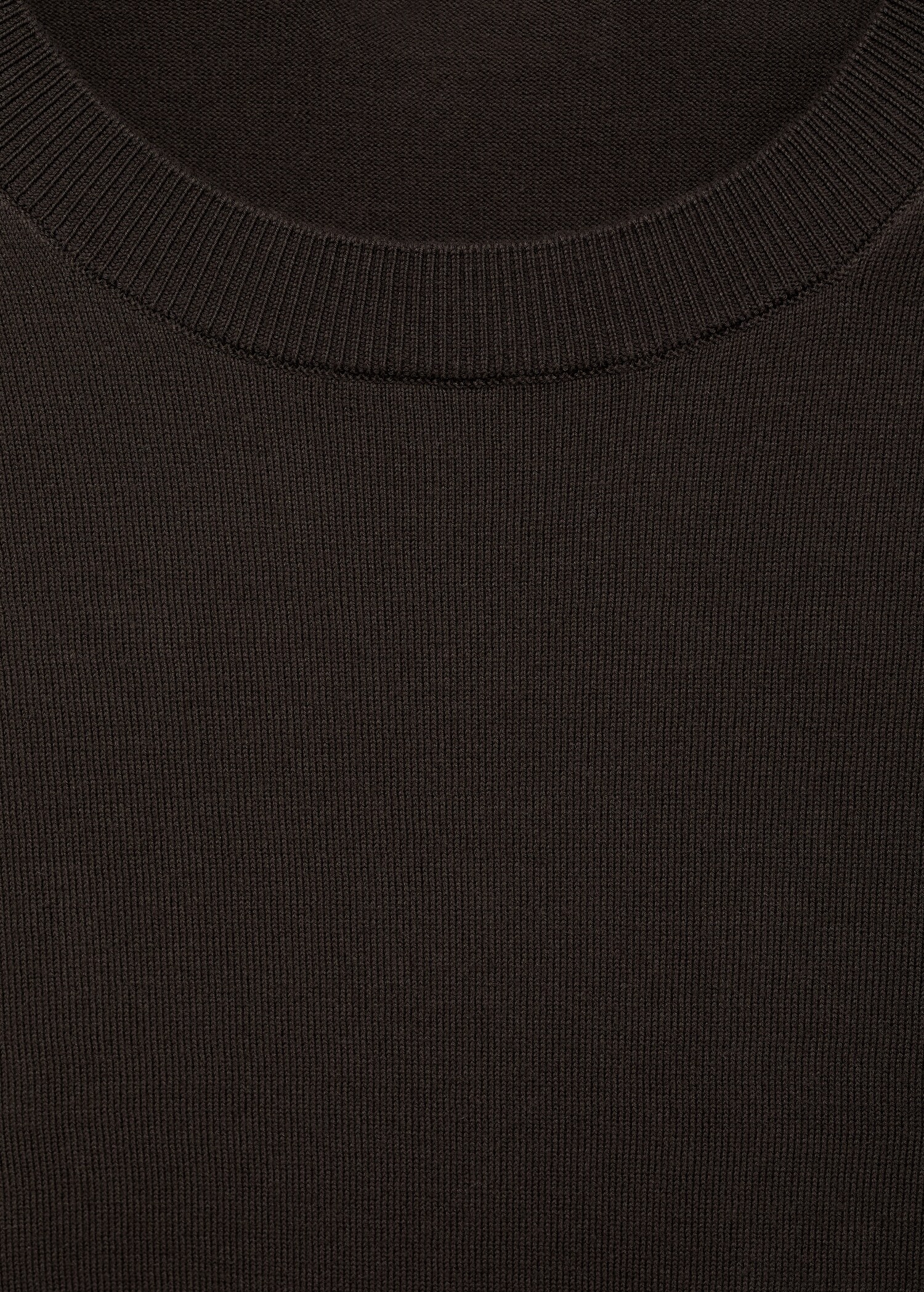 Cotton fine-knit t-shirt - Details of the article 8