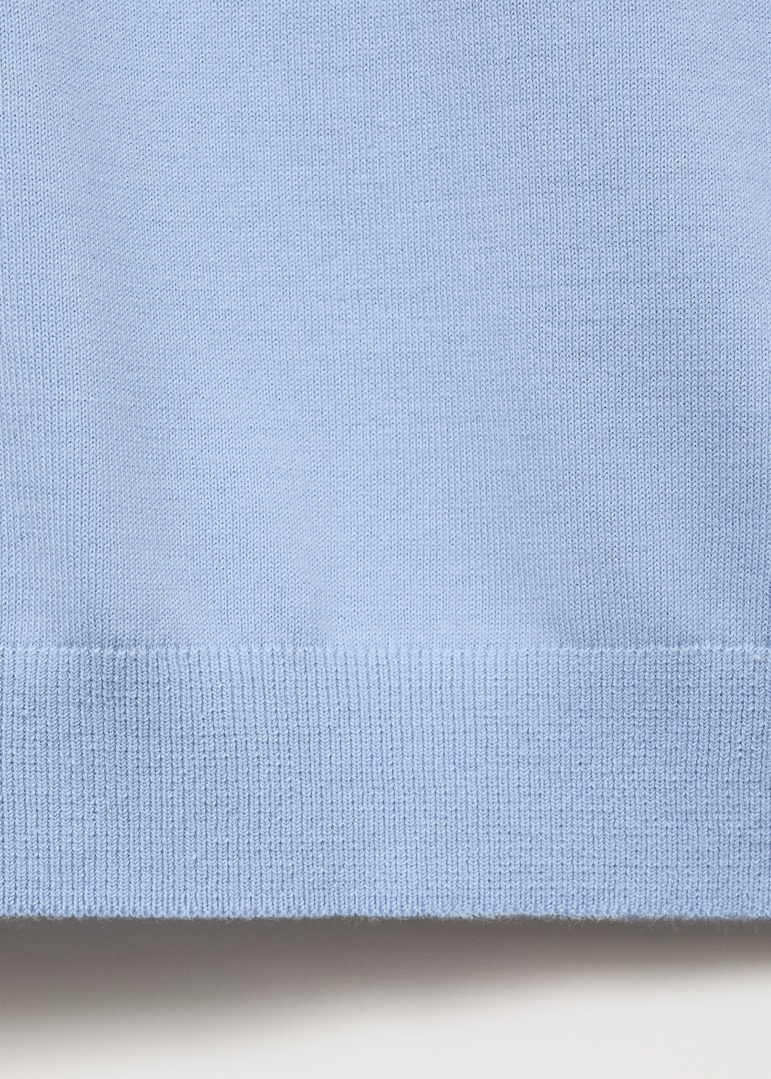 Cotton fine-knit t-shirt - Details of the article 0