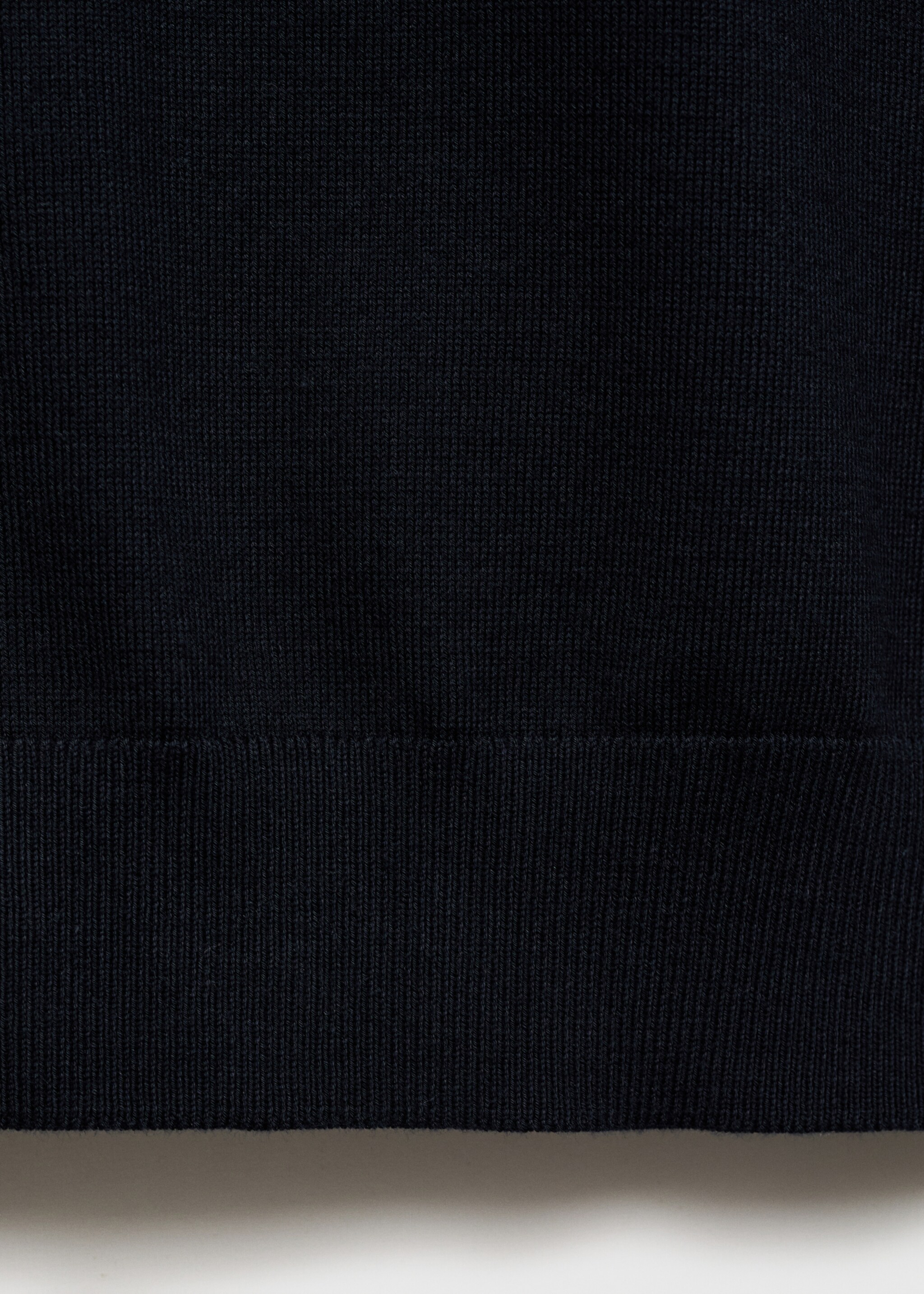 Cotton fine-knit t-shirt - Details of the article 0