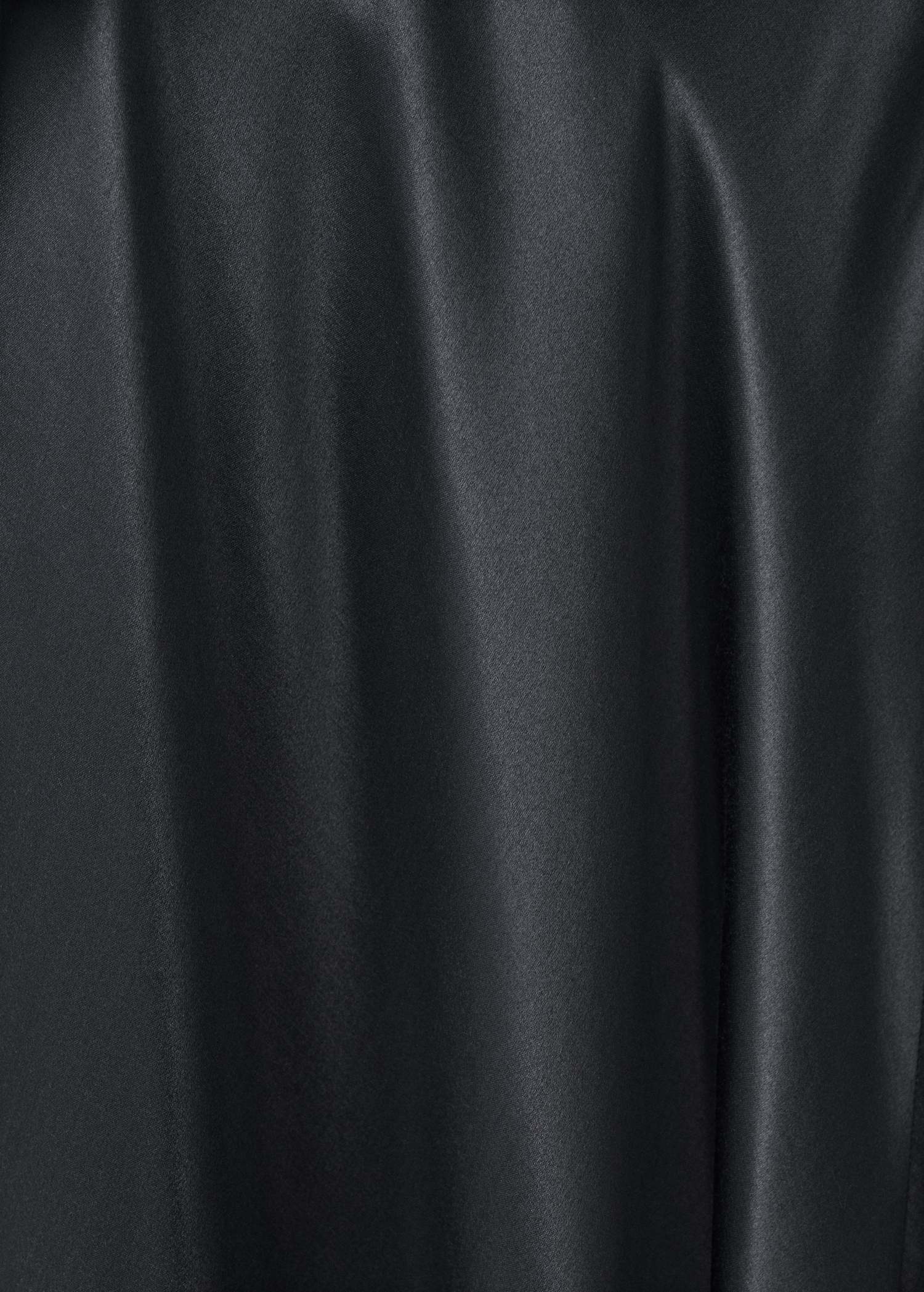 Silk dress with draped neckline - Details of the article 0