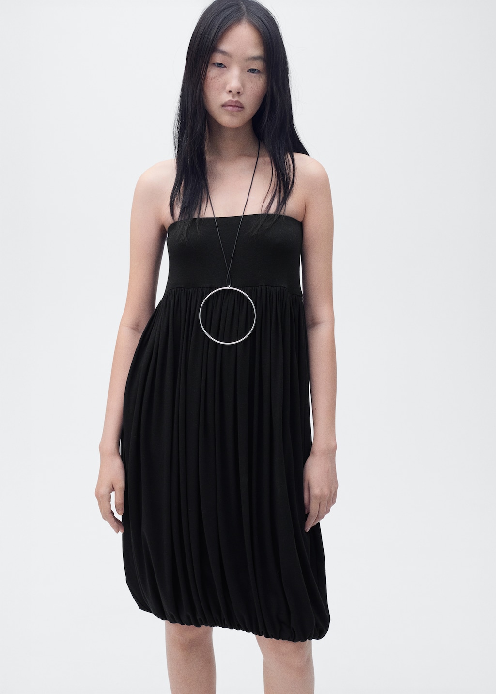 Balloon midi skirt - Women | MANGO USA