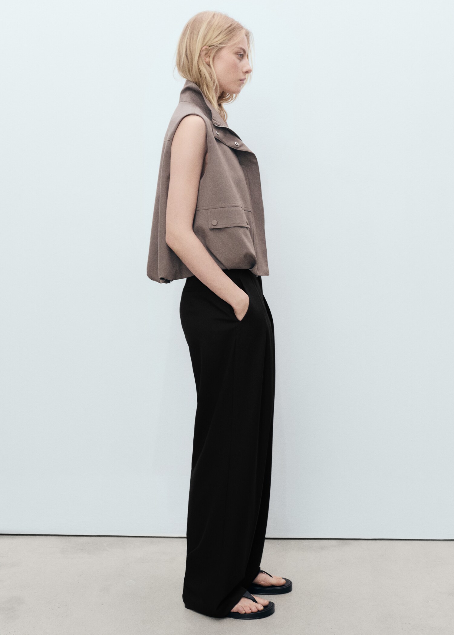 Pantalon pinces wideleg - Détail de l'article 6