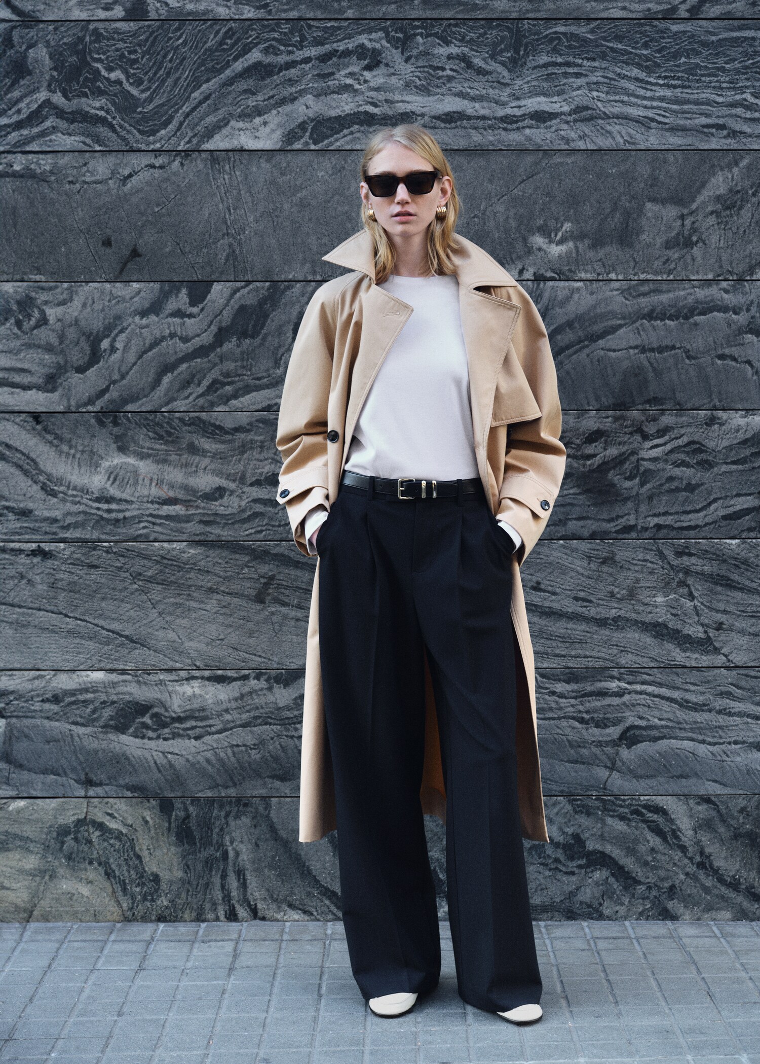 Pantalon pinces wideleg - Détail de l'article 7
