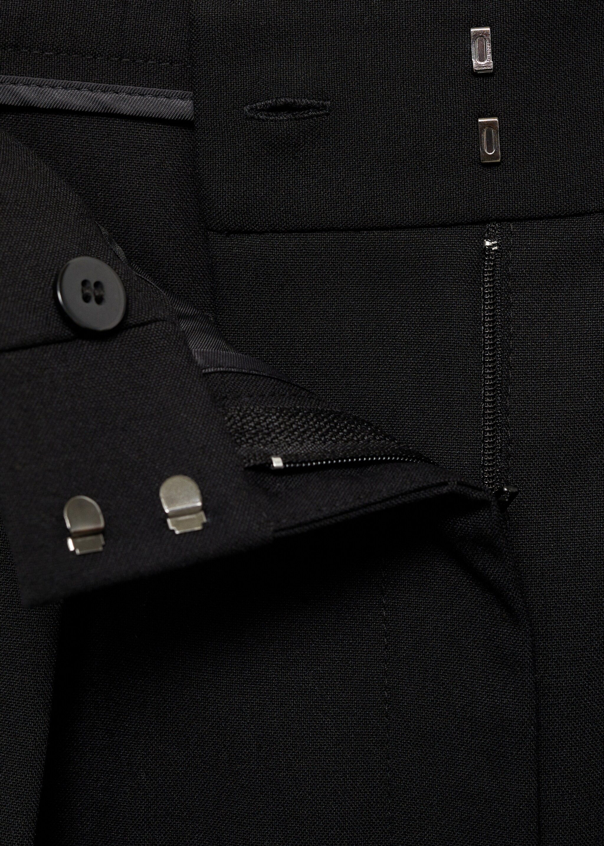 Wideleg pleated trousers - Details of the article 8