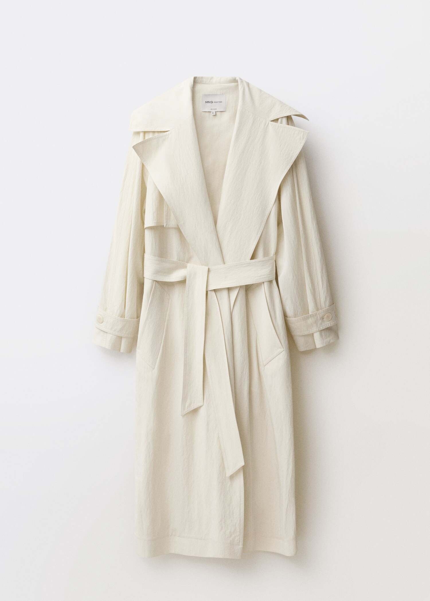 Trench oversize revers - Article sans modèle