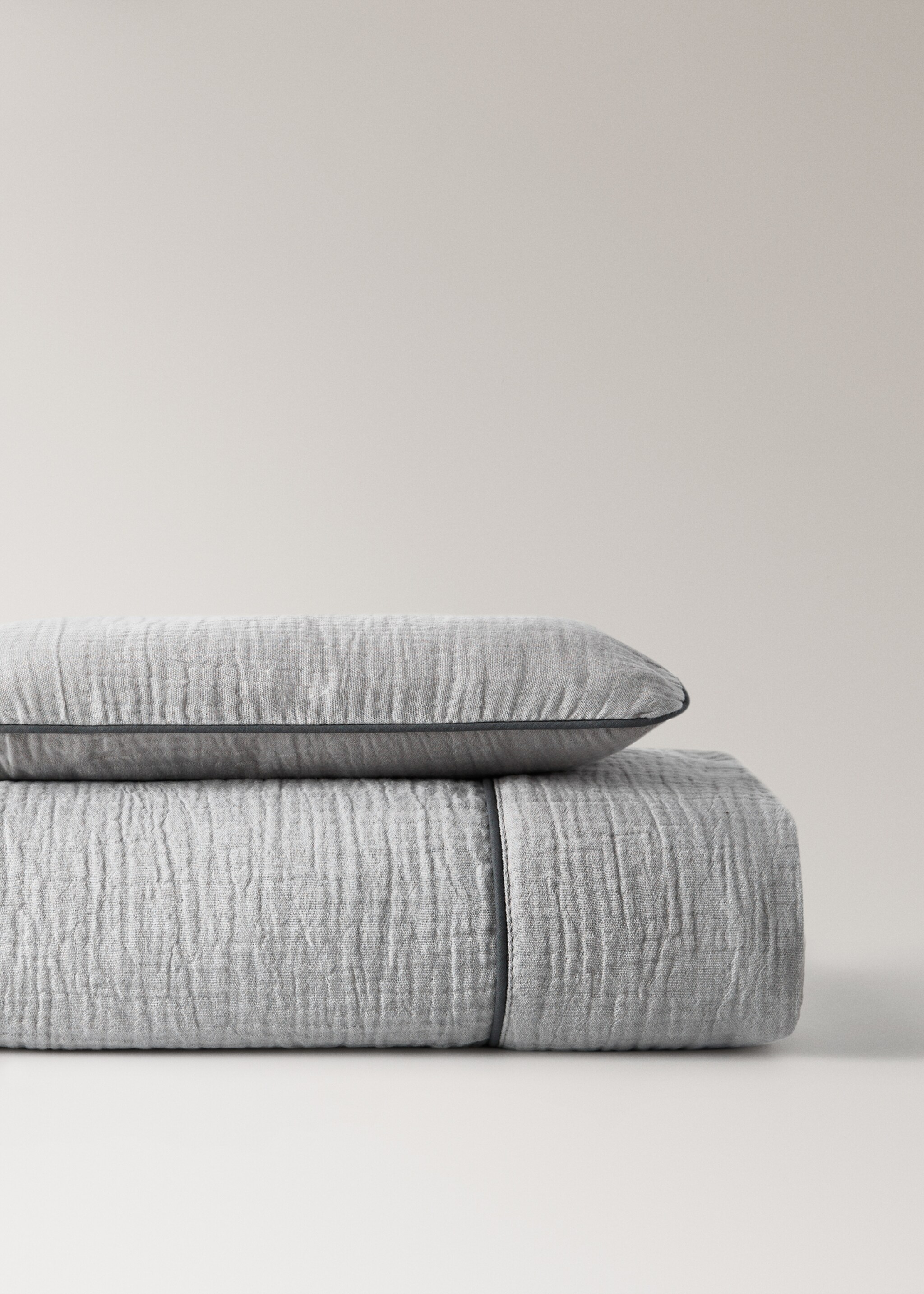 Set countertop and pillow mini cot cotton chiffon - Article without model