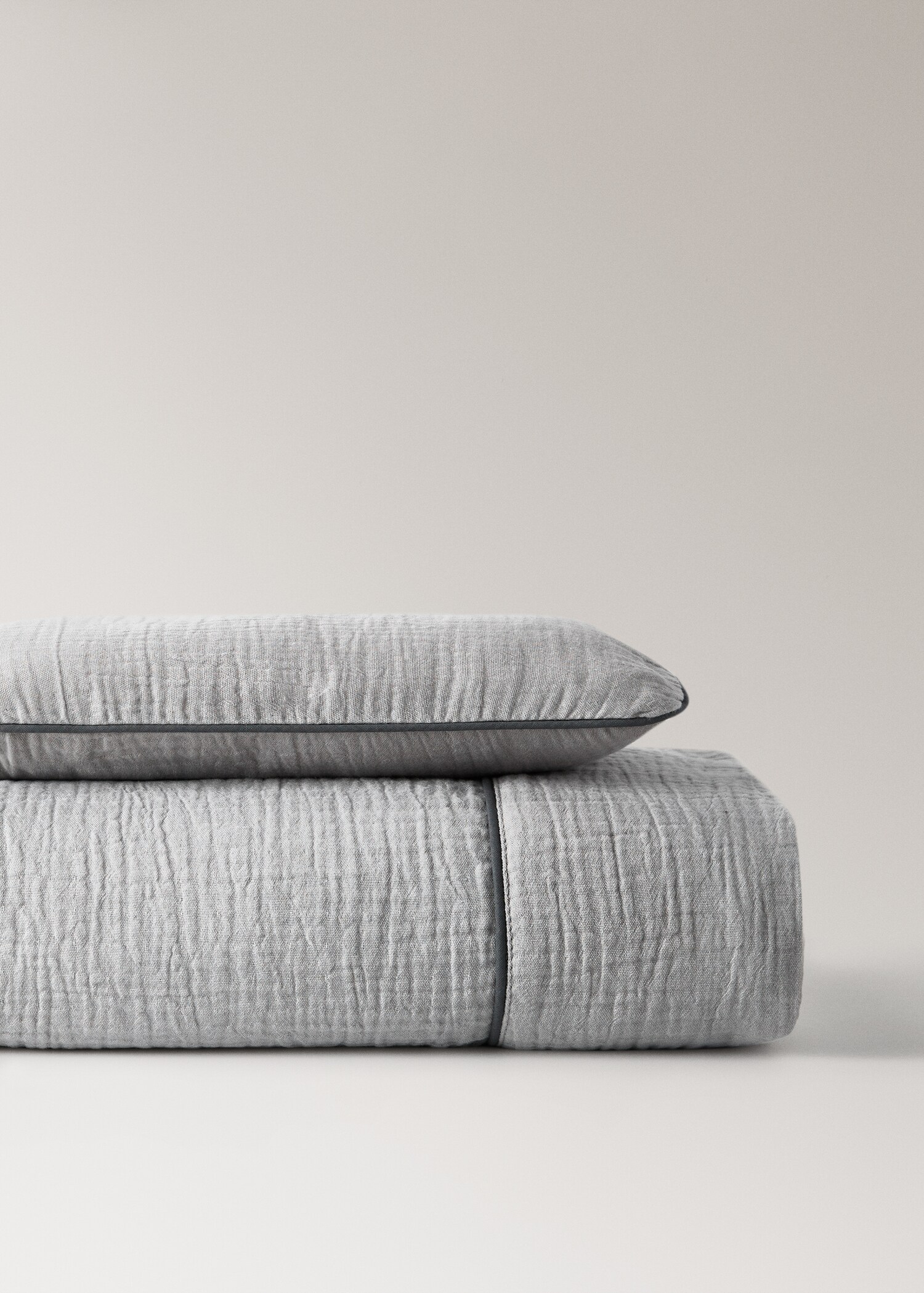 Set countertop and pillow mini cot cotton chiffon - Article without model