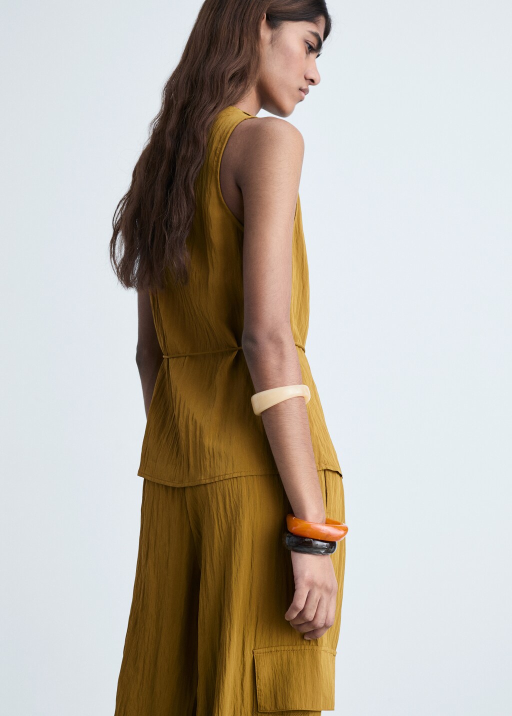 Textured bow top - image 3
