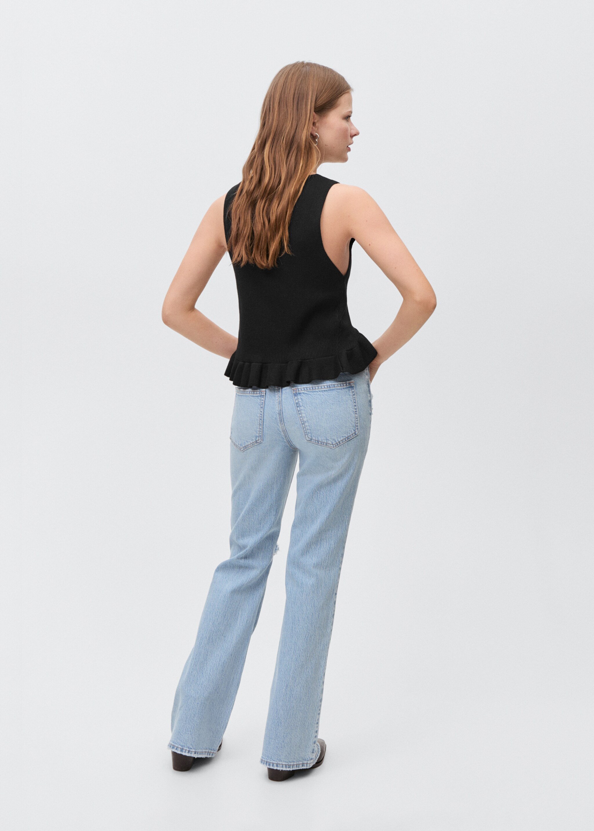 Bow crop top - Reverse of the article