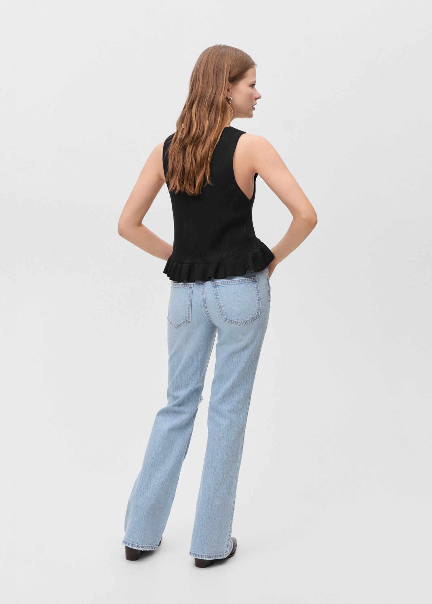 Bow crop top - Reverse of the article