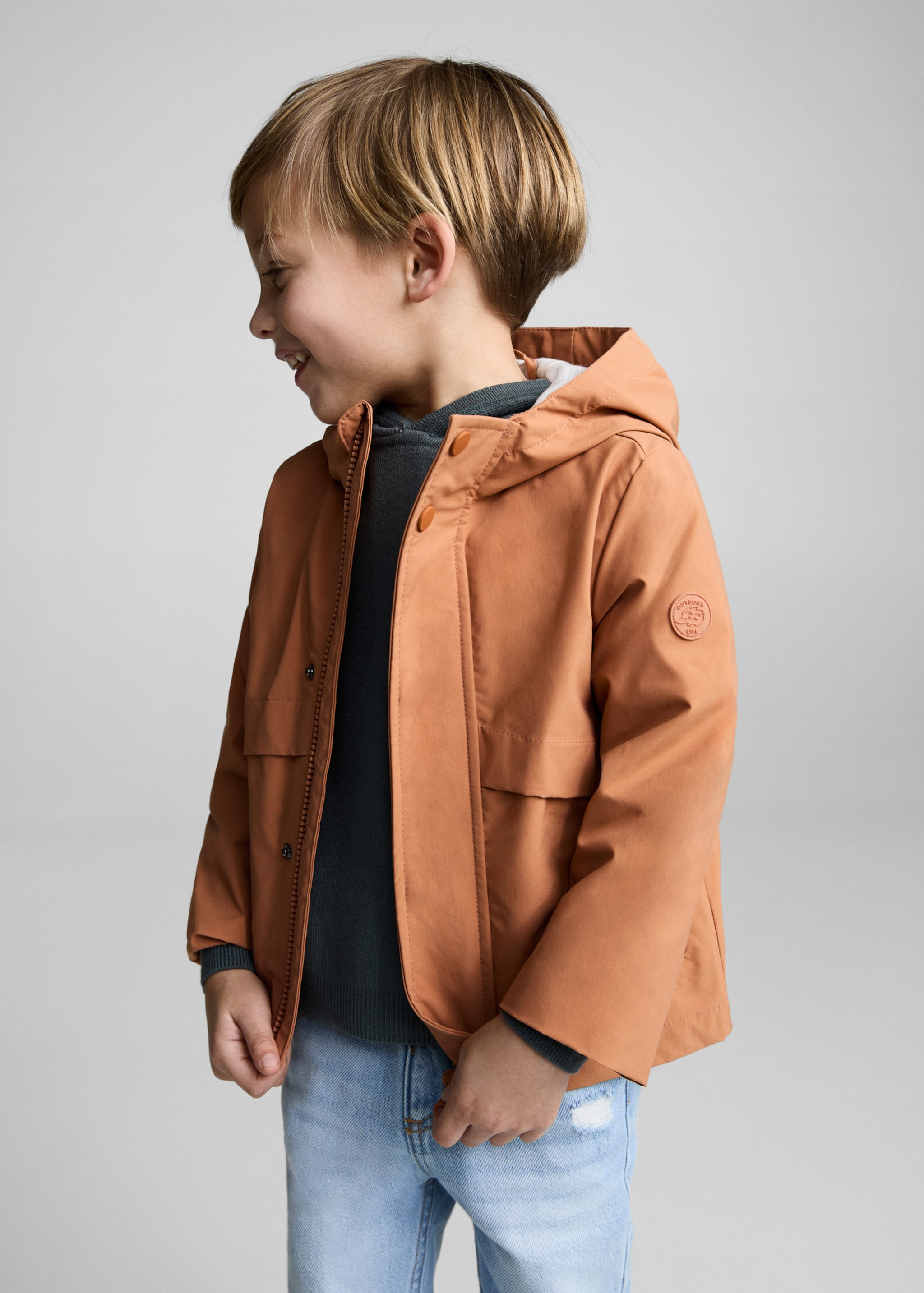 Wasserdichter Kapuzenparka - Detail des Artikels 2