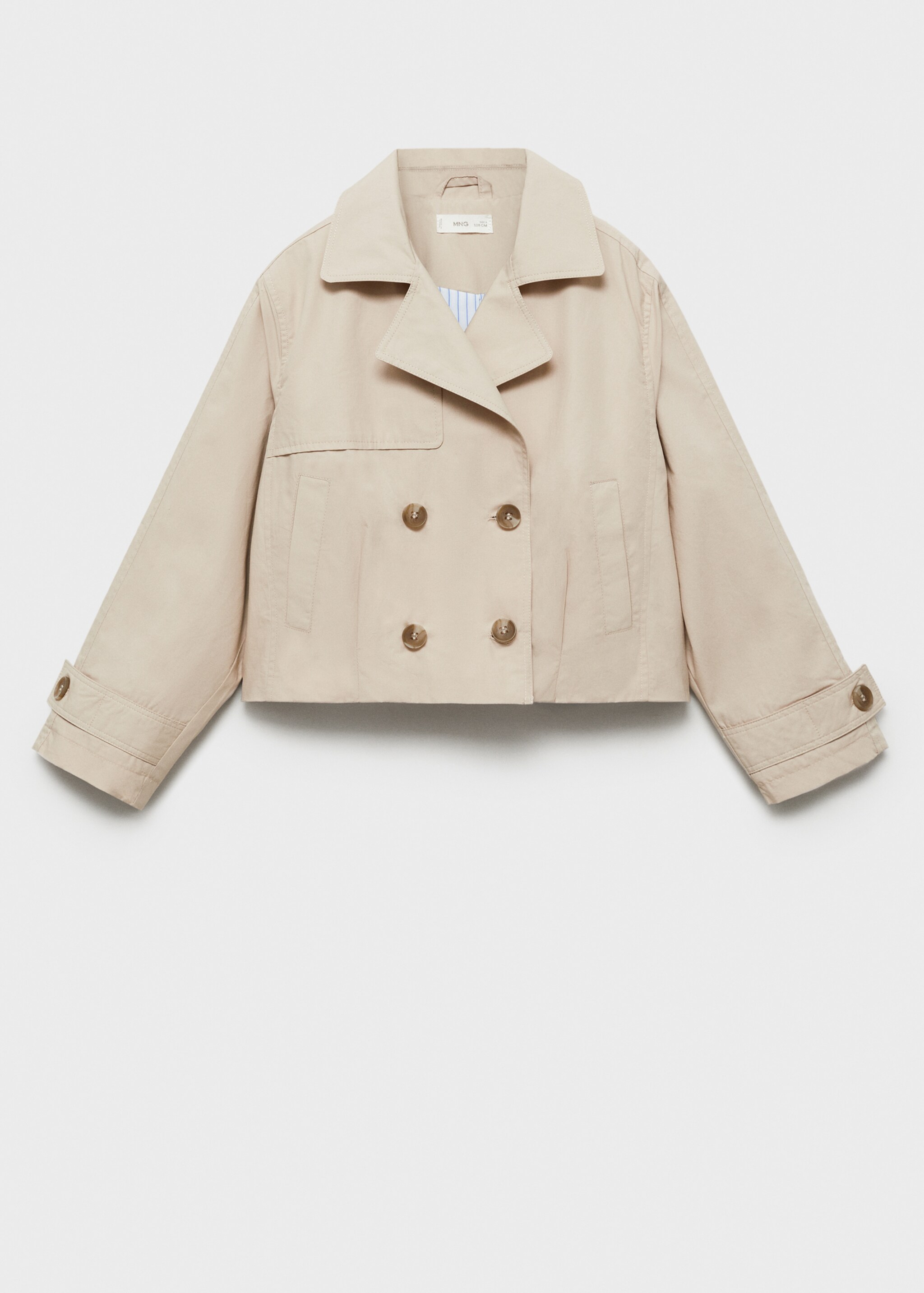 Chaqueta crop doble botonadura - Artículo sin modelo