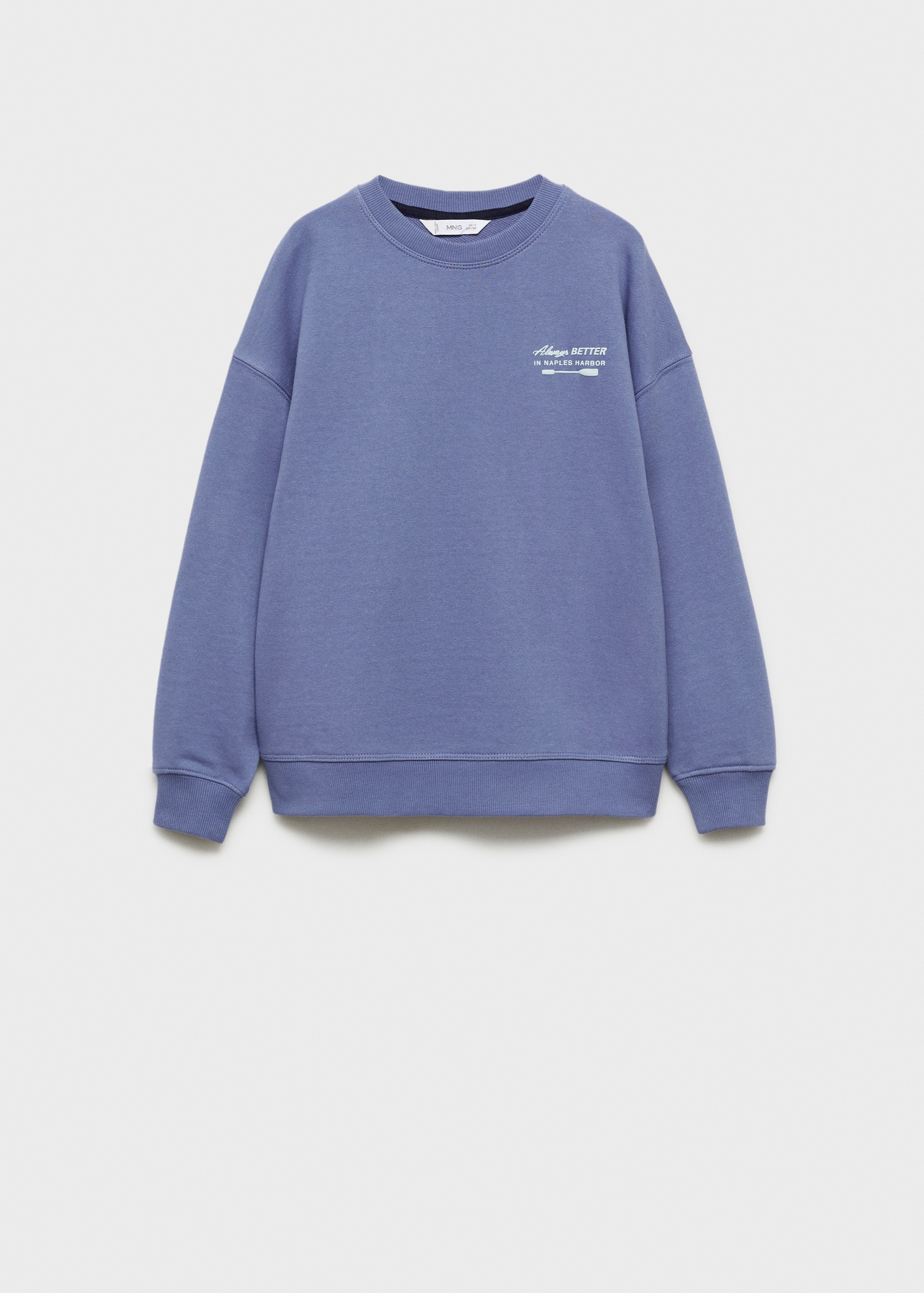Printed cotton sweatshirt - Article without model