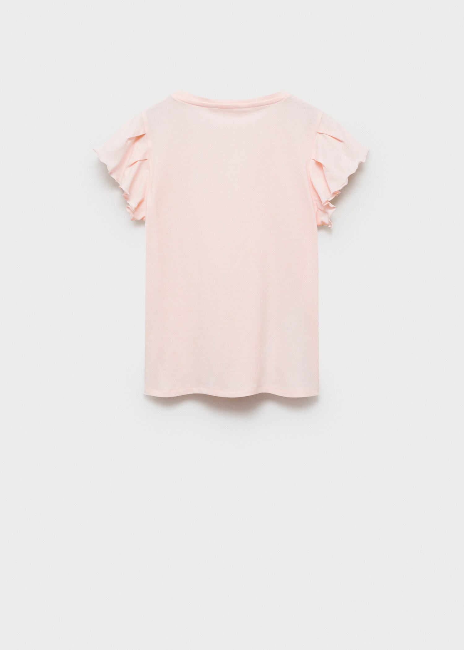 Camiseta volantes manga corta - Reverso del artículo