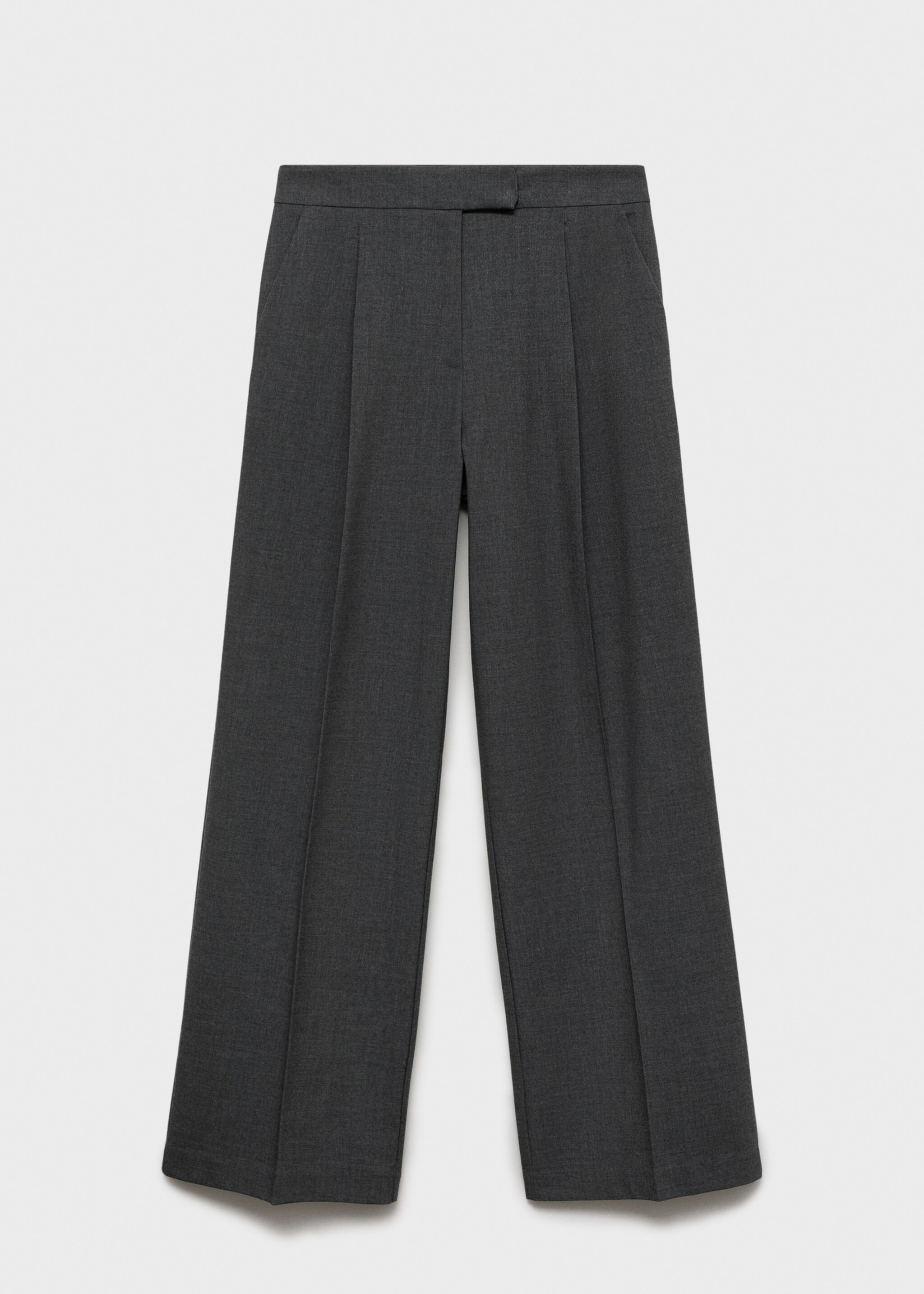 Straight-fit suit trousers - Article without model