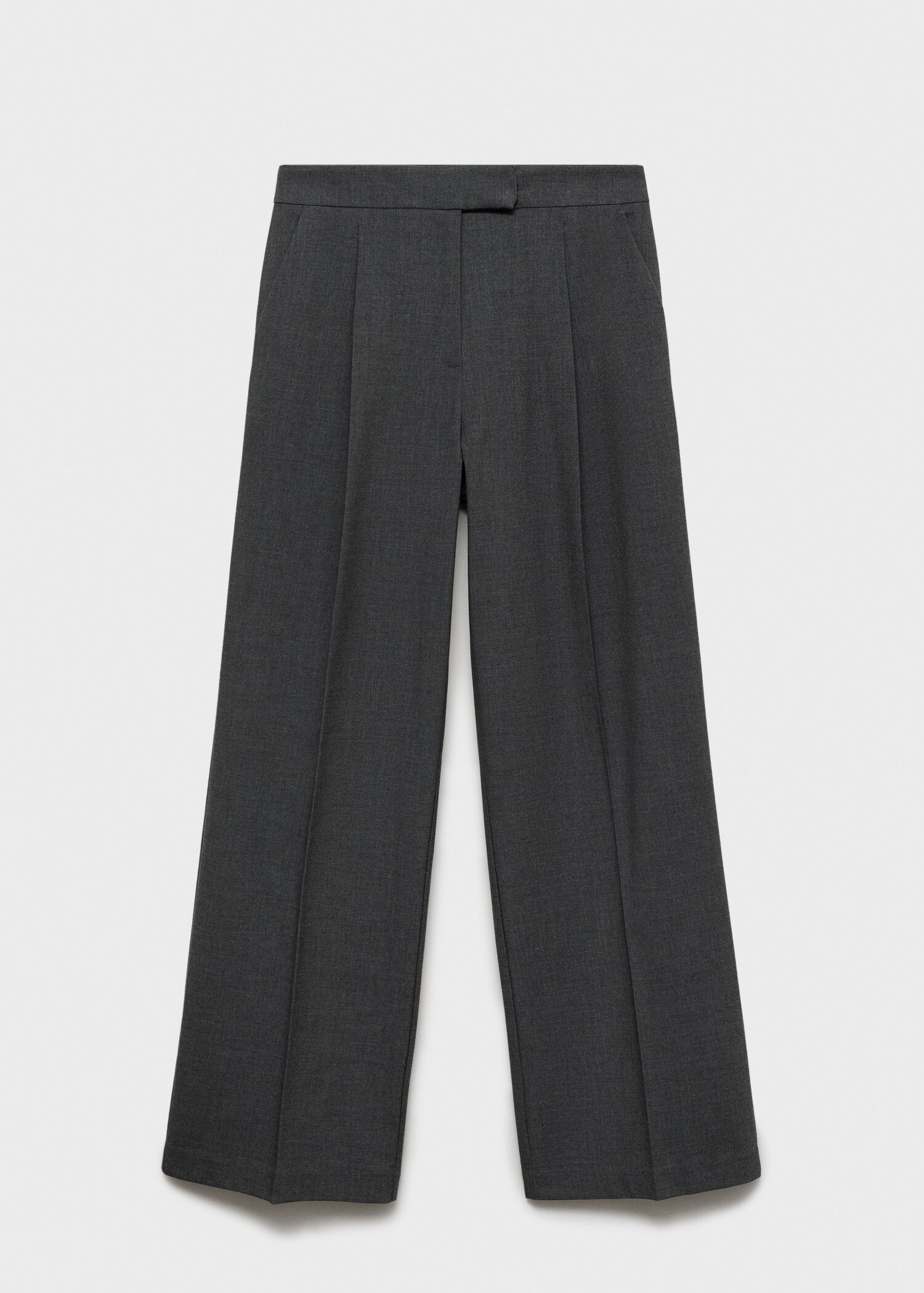 Straight-fit suit trousers - Article without model