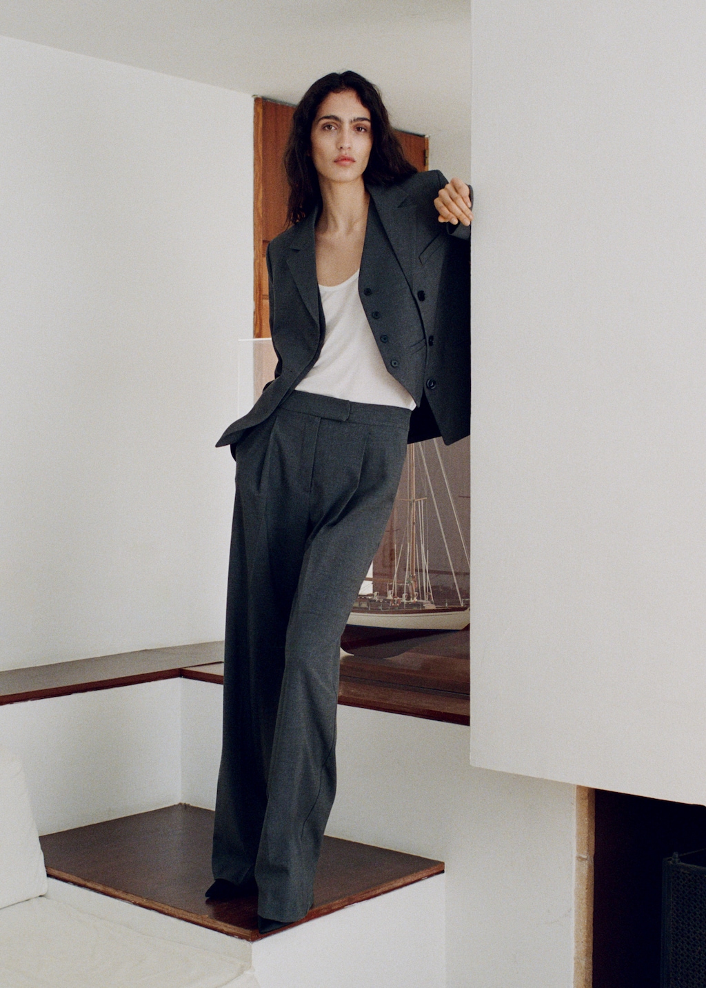 Straight-fit suit trousers - Women | MANGO USA Straight-fit suit trousers - Women | MANGO USA