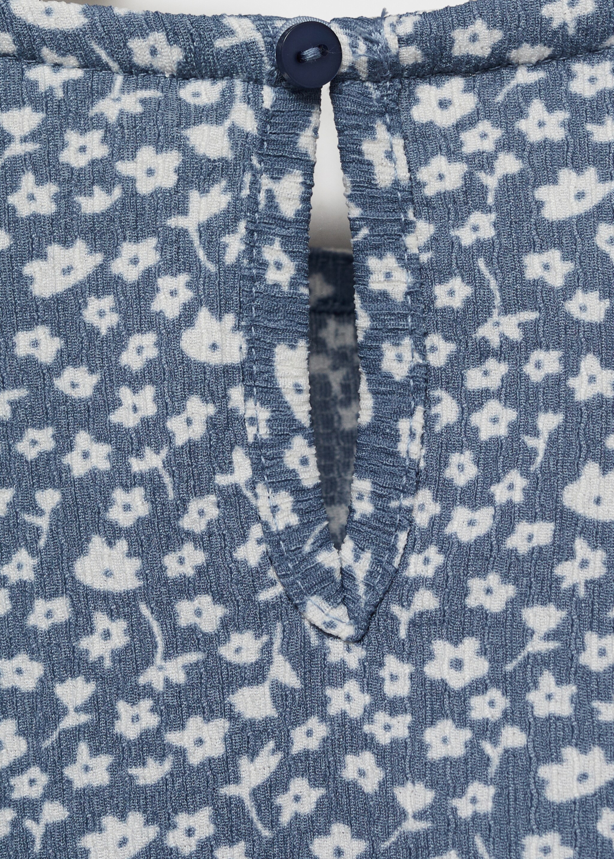 Langarm-T-Shirt mit Blumenmotiv - Detail des Artikels 0
