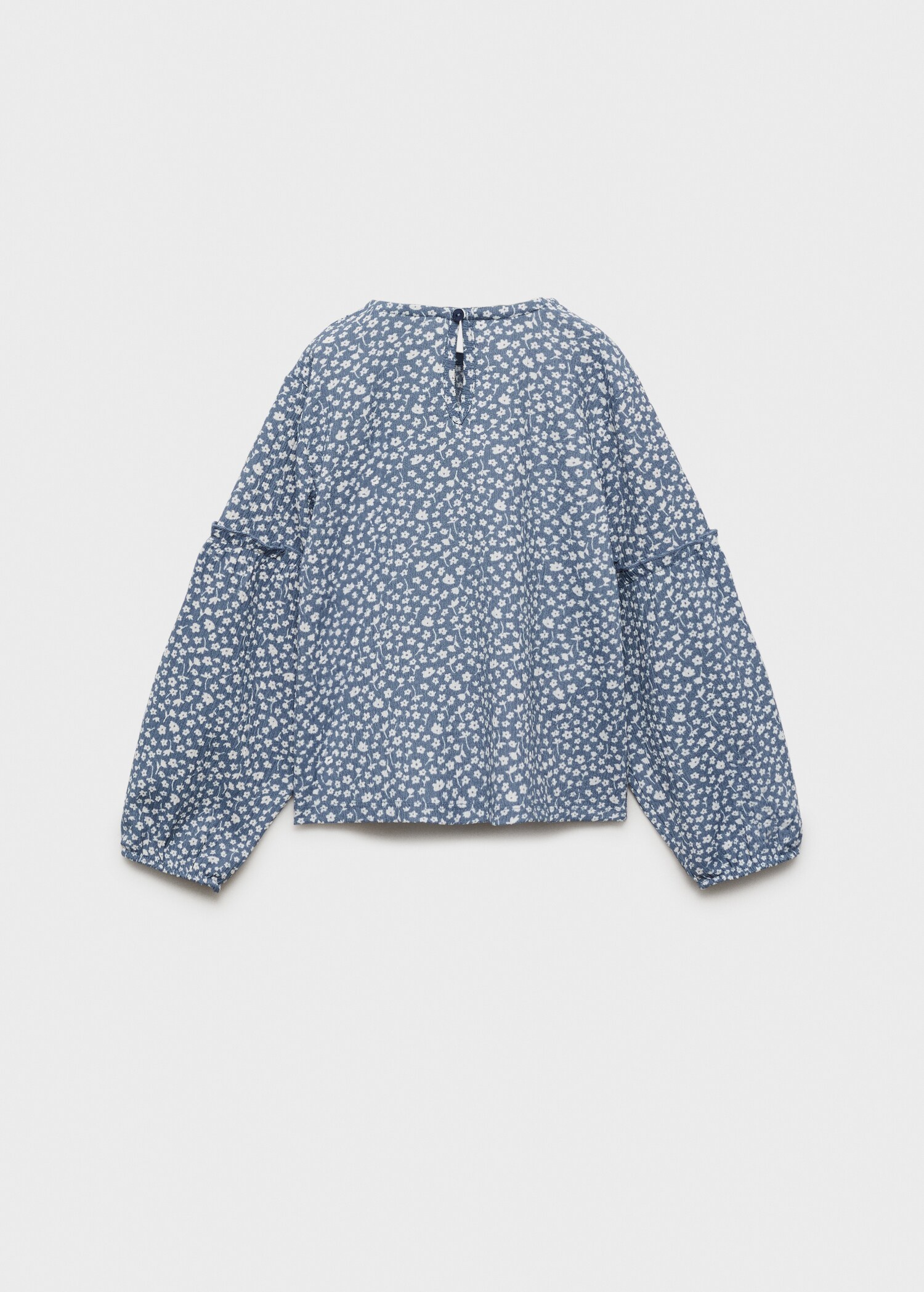 Floral long sleeve t-shirt - Reverse of the article